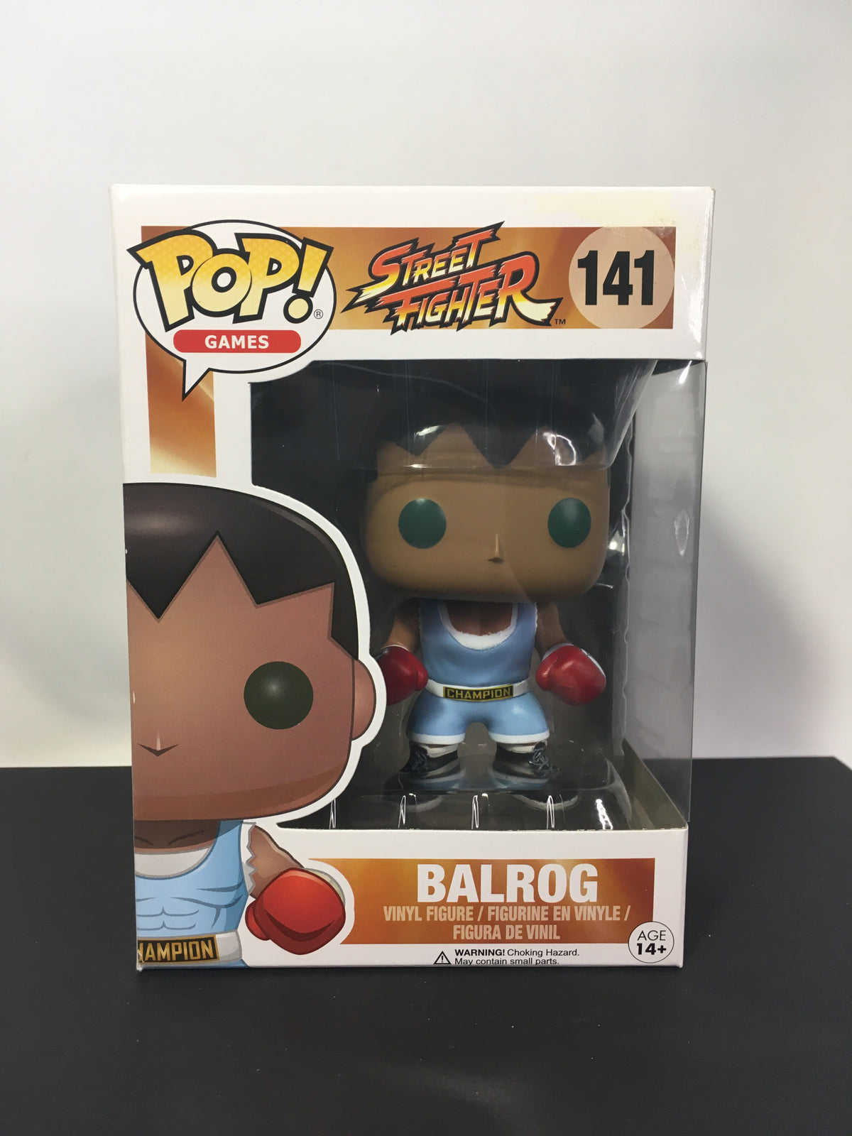Gewelfde Funko Pop Balrog 141 Street Fighter