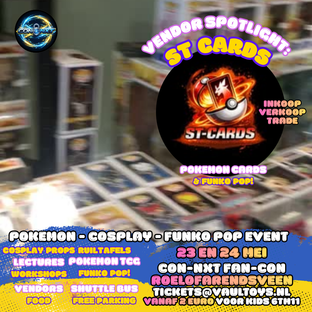 Tickets Con-NXT Roelofarendsveen | Pokémon - Funko - Cosplay Event