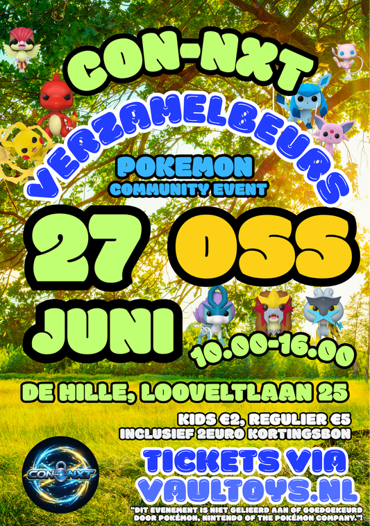 Tickets 27 Juni Pokemon Beurs Oss