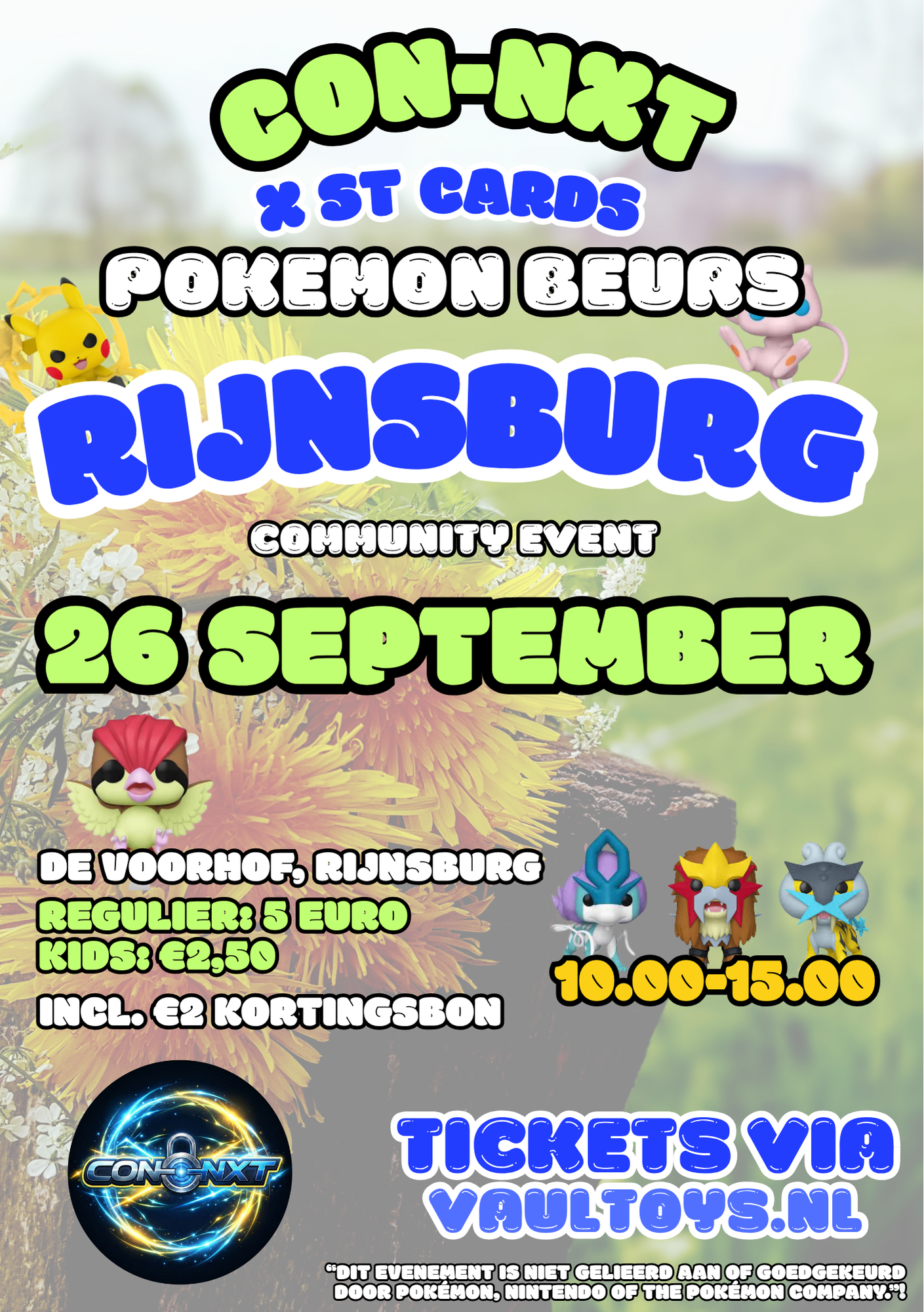 Tickets Con-NXT Verzamelbeurs Rijnsburg
