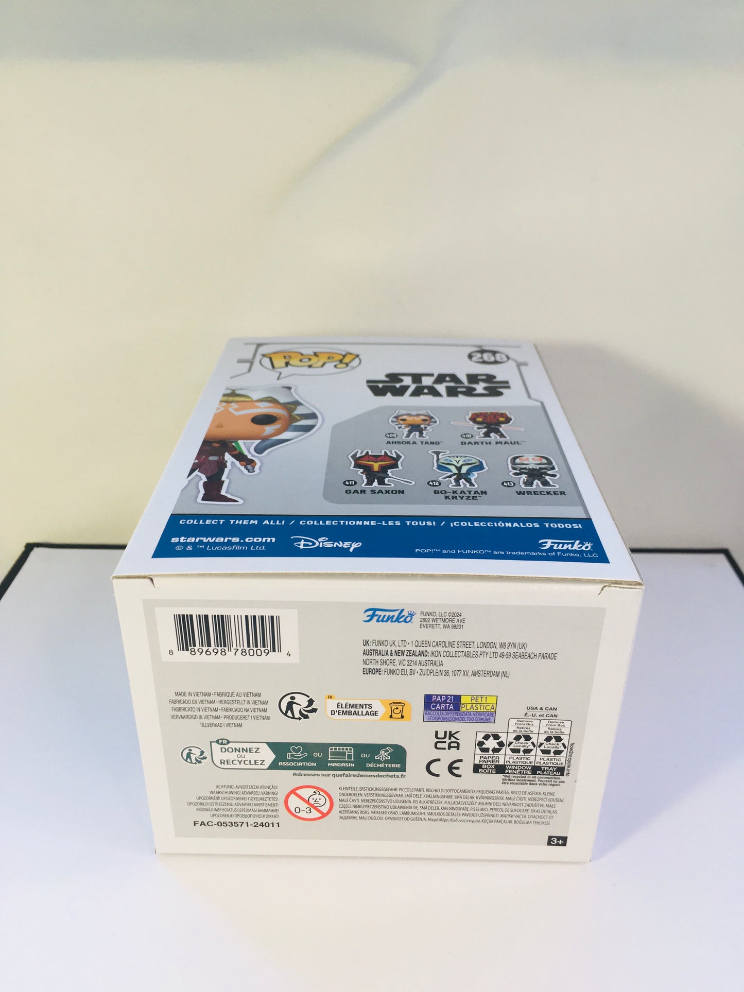 Funko Pop Ahsoka 268 Diamond