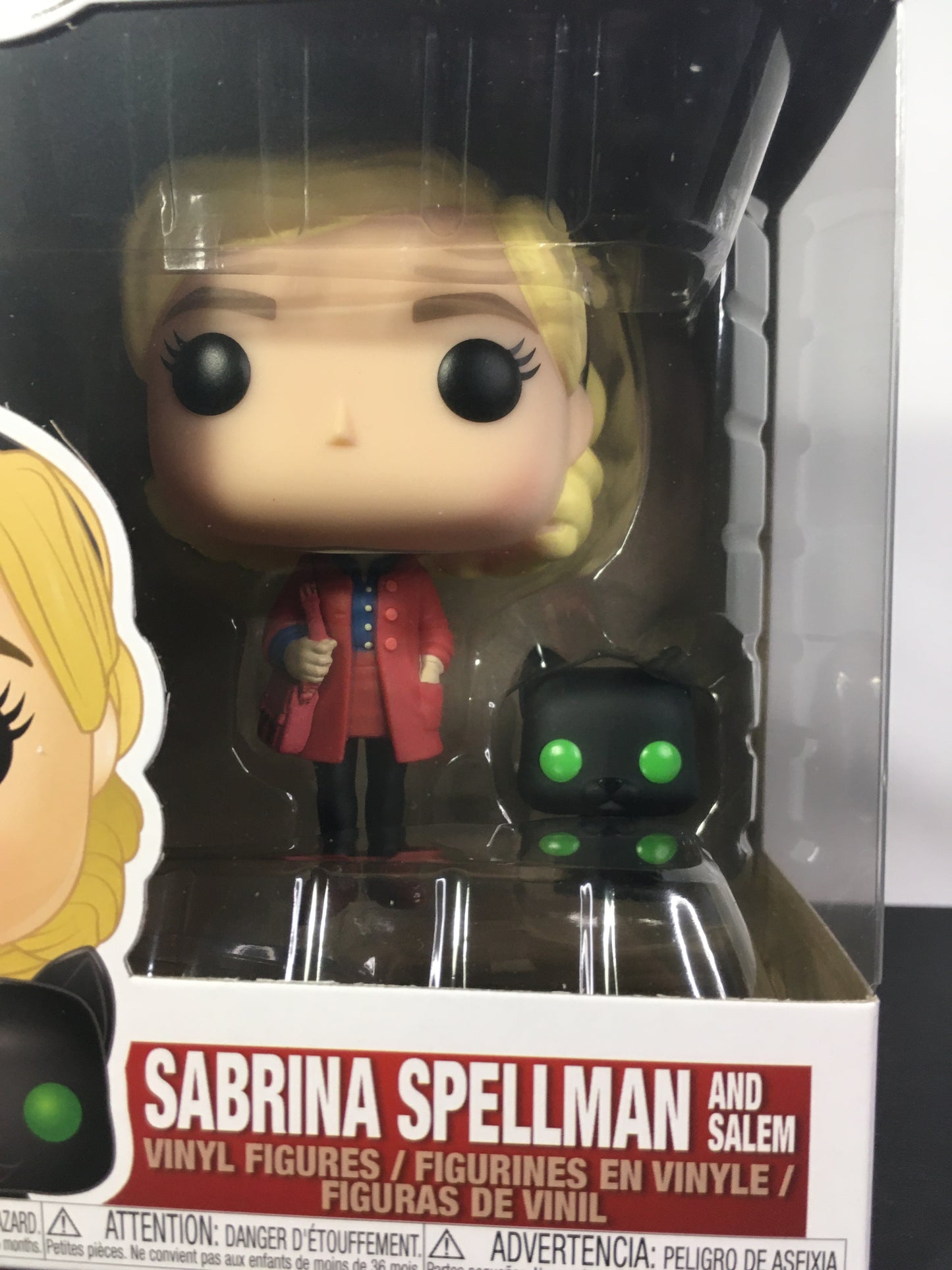 Funko Pop Sabrina Spellman and Salem 777