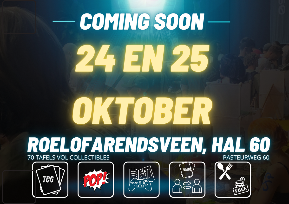 Ticket - Con-NXT Verzamelbeurs - Roelofarendsveen