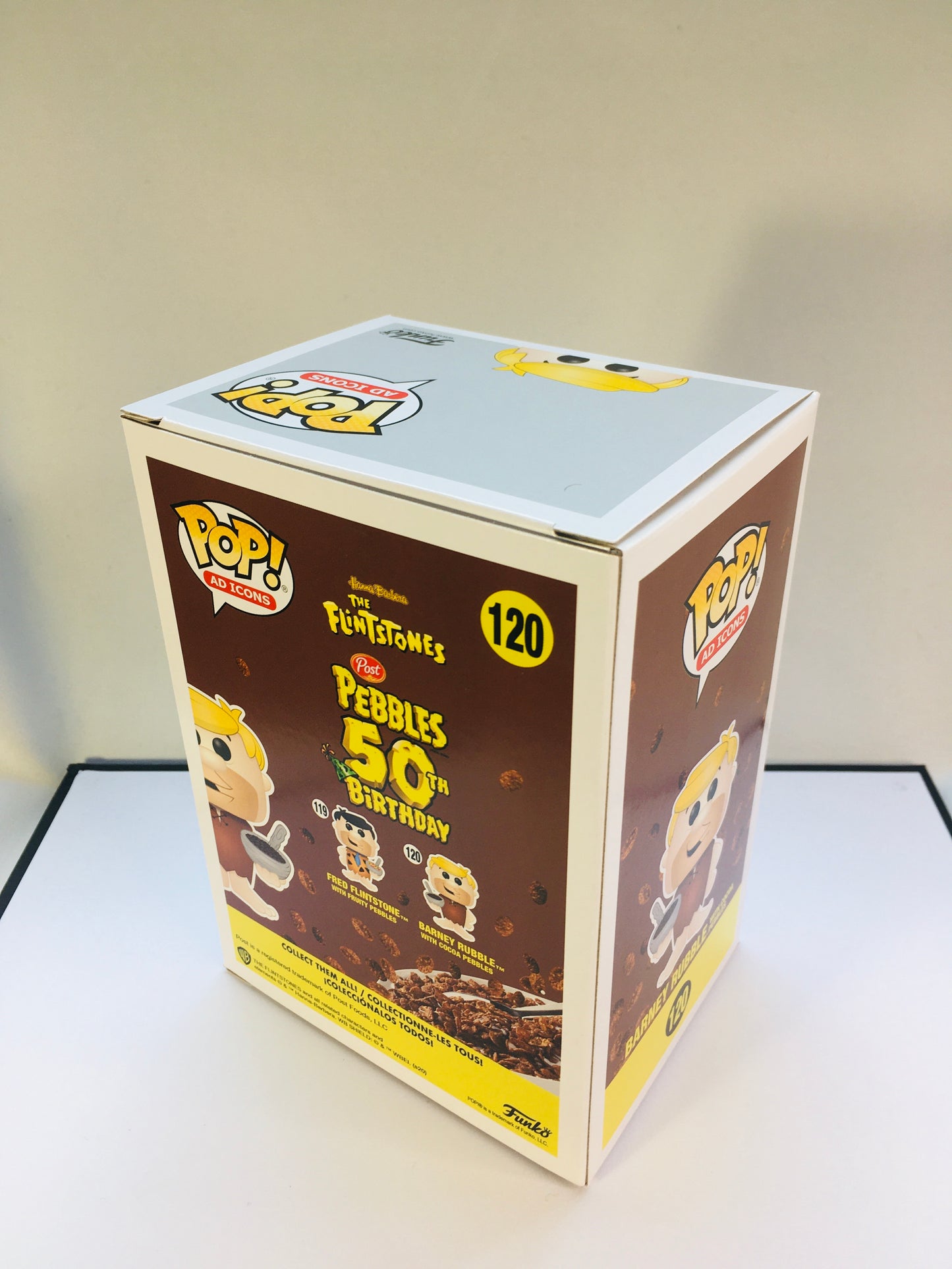 Vaulted Funko Pop Barney Rubble 120