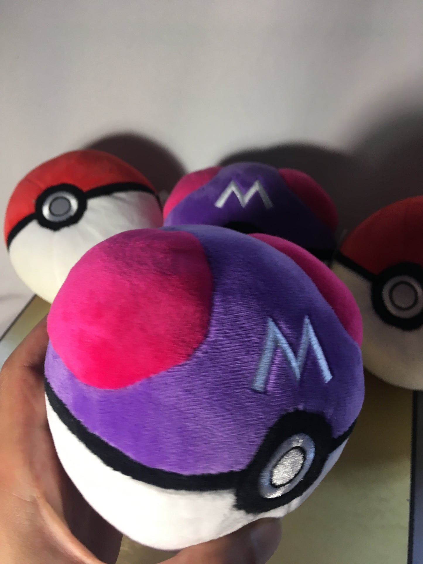 Pokeballs Jazwares - Master Ball & Poké Ball Plushies