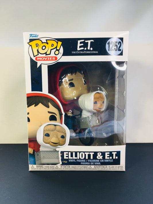 Funko Pop Elliot & E.T. 1252