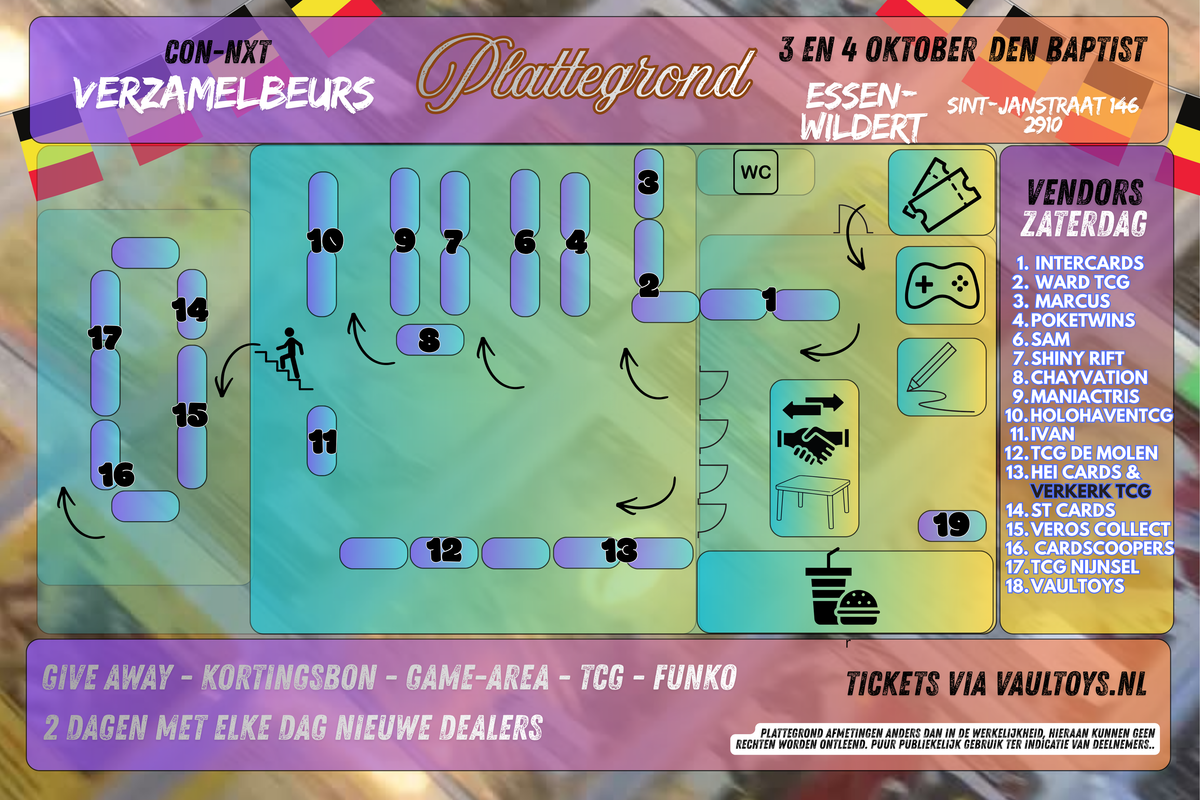 Ticket - Con-NXT Pokemon Beurs - Essen