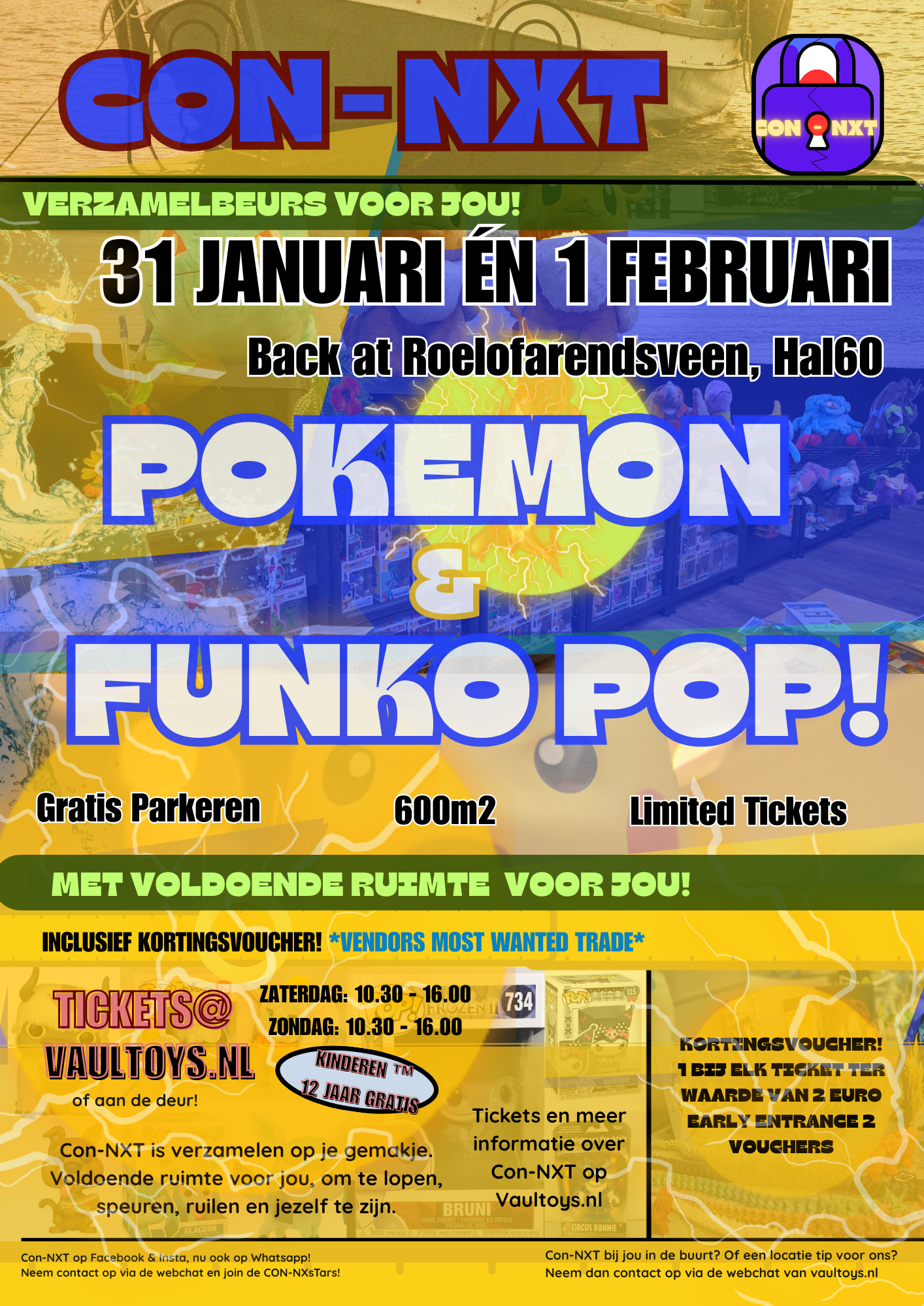 Standhouder Tafels 31 januari & 1 Februari in Roelofarendsveen Hal60
