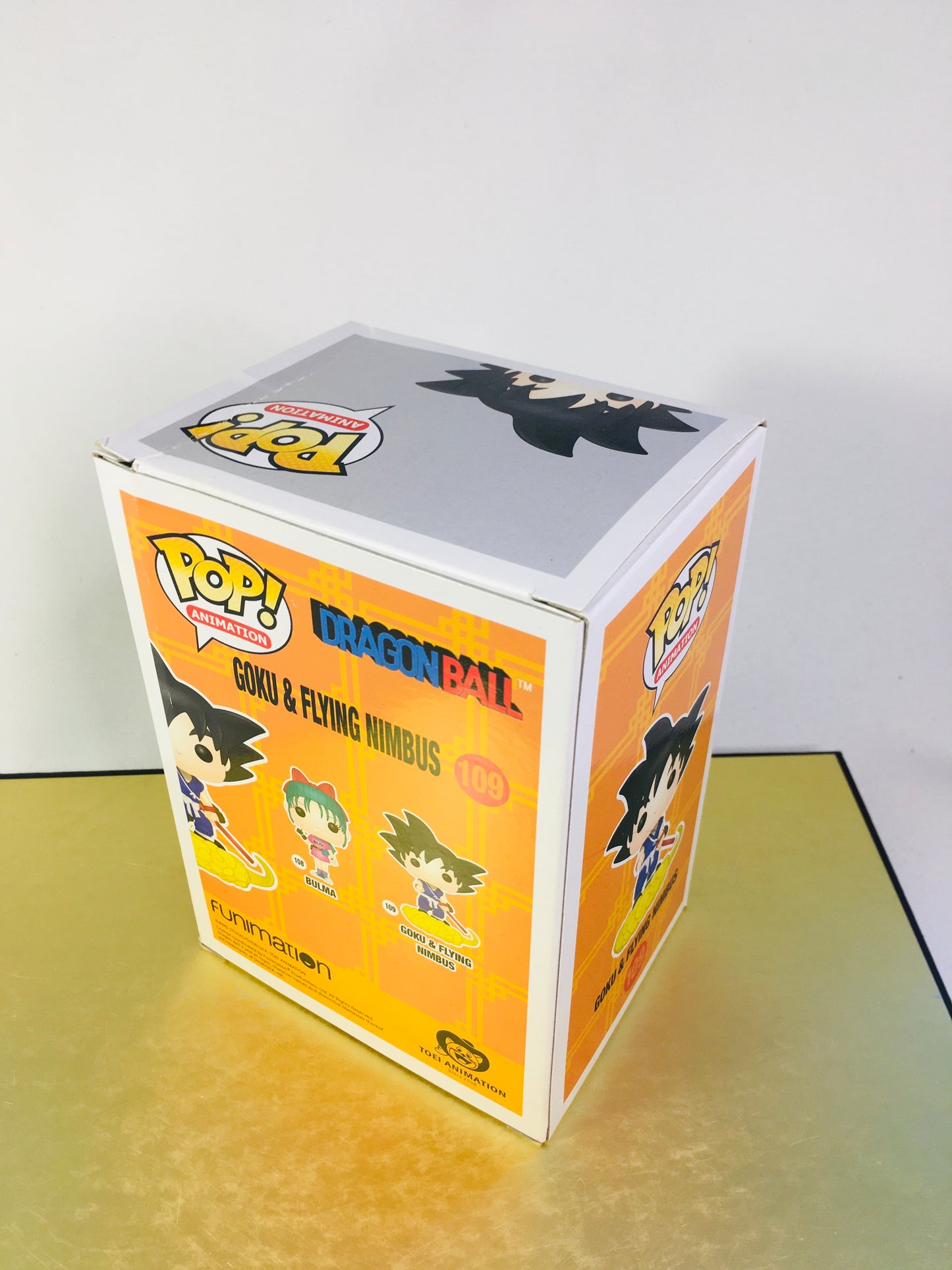 Funko Pop Goku & Flying Nimbus 109 BOX DAMAGE