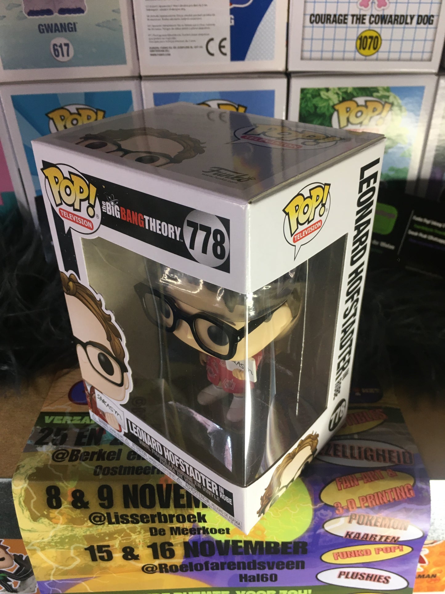 Funko Pop! Leonard Hofstadter 778 Big Bang Theory