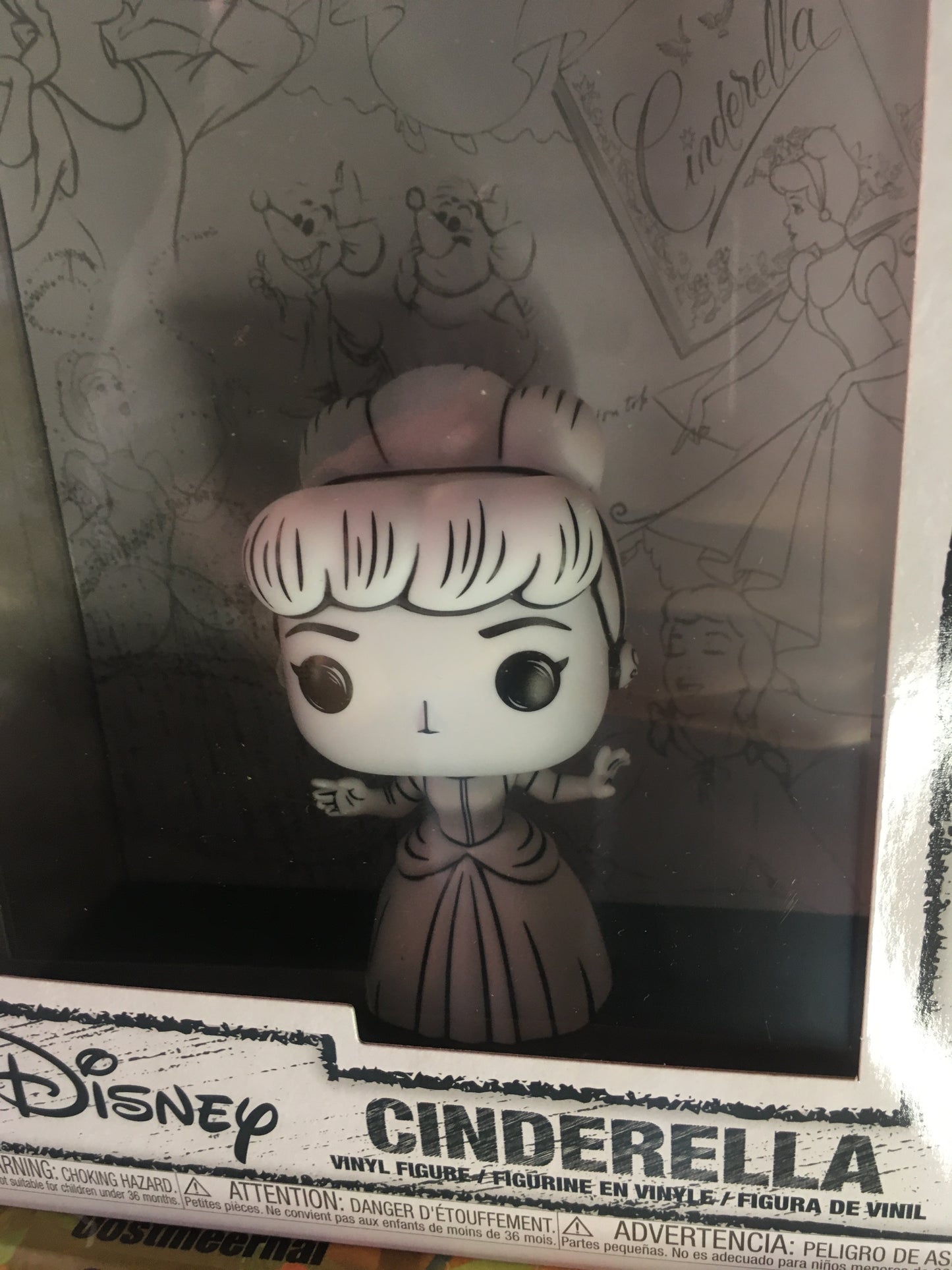 Funko Pop! Cinderella 1523 Sketched VHS Album