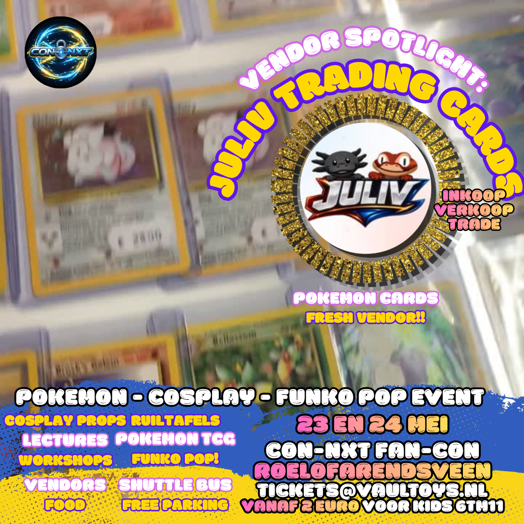 Tickets Con-NXT Roelofarendsveen | Pokémon - Funko - Cosplay Event