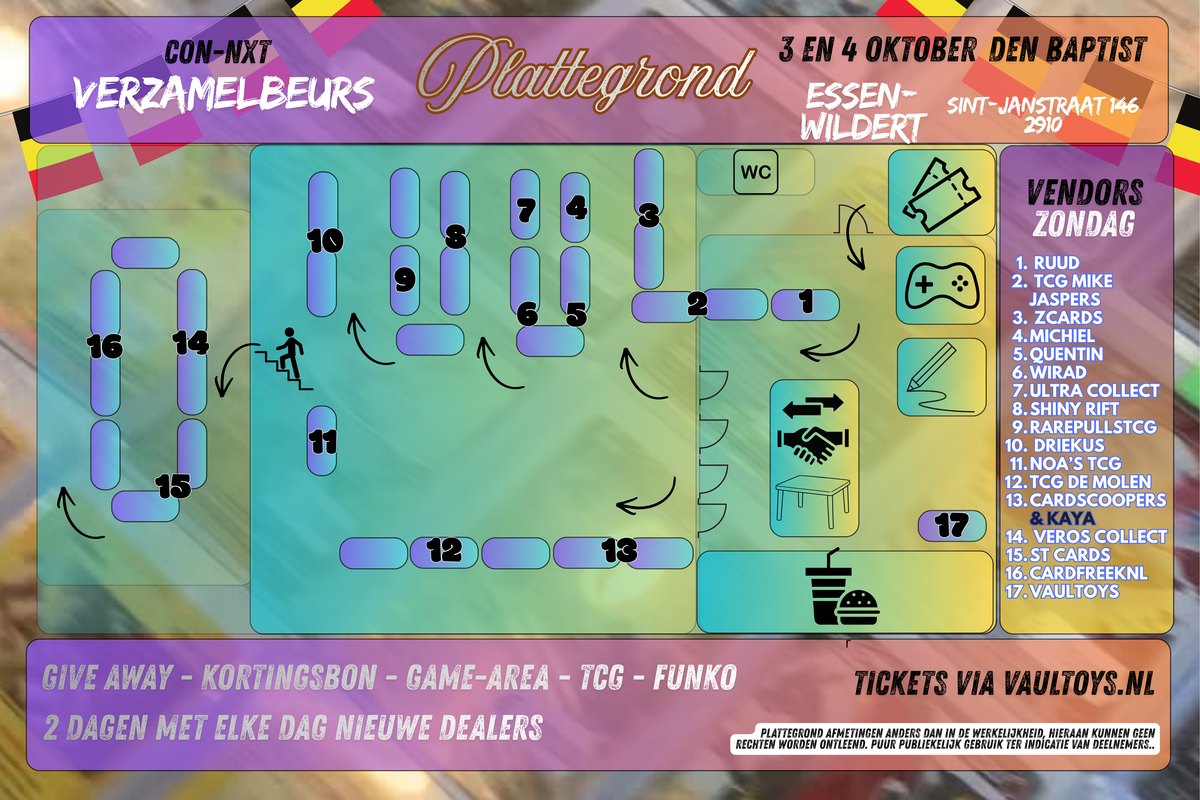 Ticket - Con-NXT Pokemon Beurs - Essen
