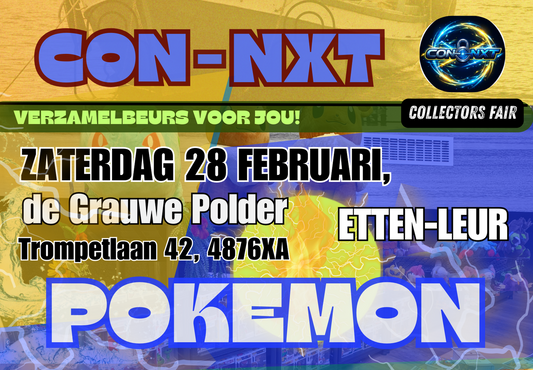 Tickets Con-NXT Verzamelbeurs – 28 februari in Etten-Leur in de Grauwpolder