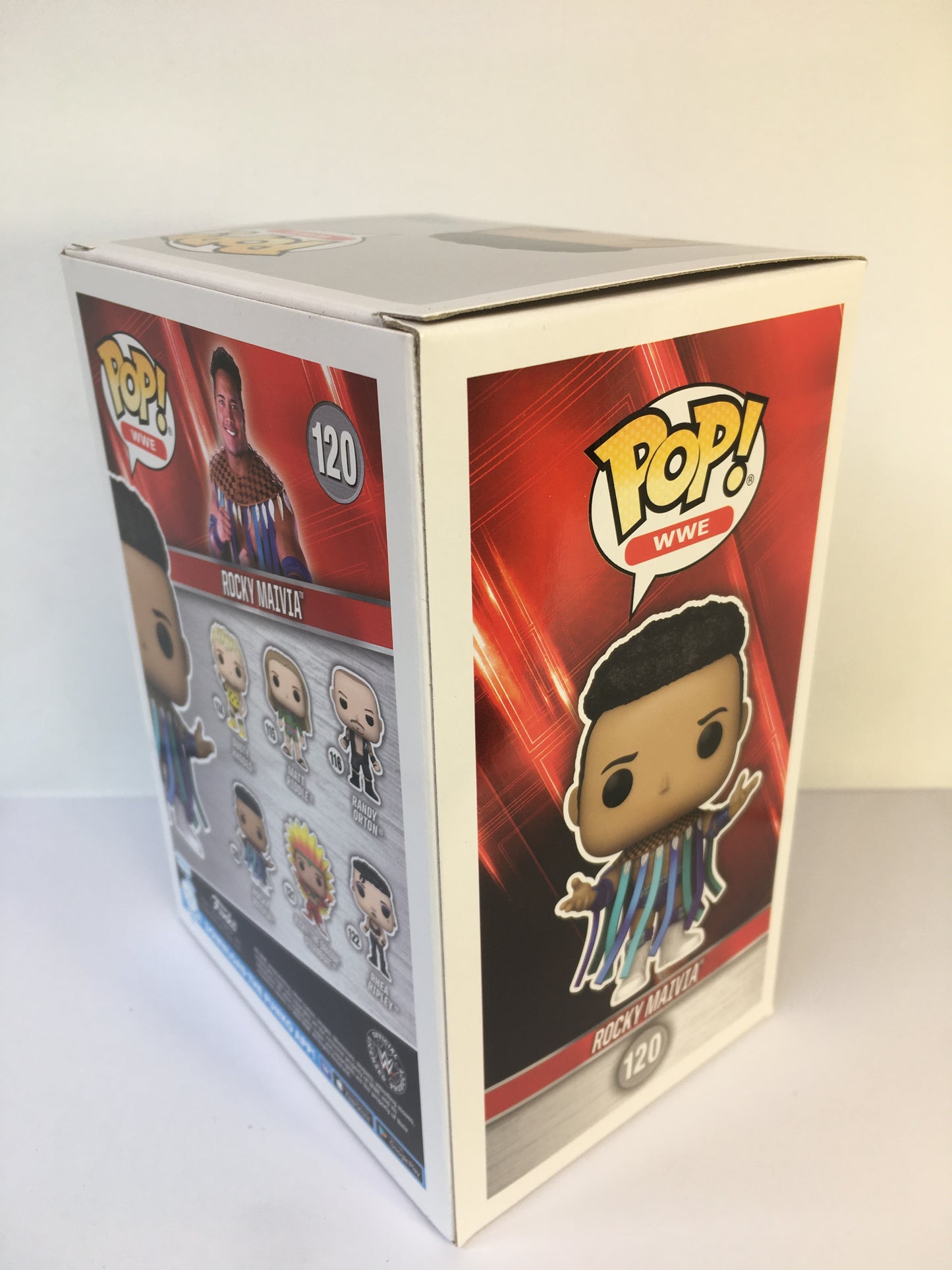 Funko Pop Rocky Maivia 120 Funko Exlusive WWE