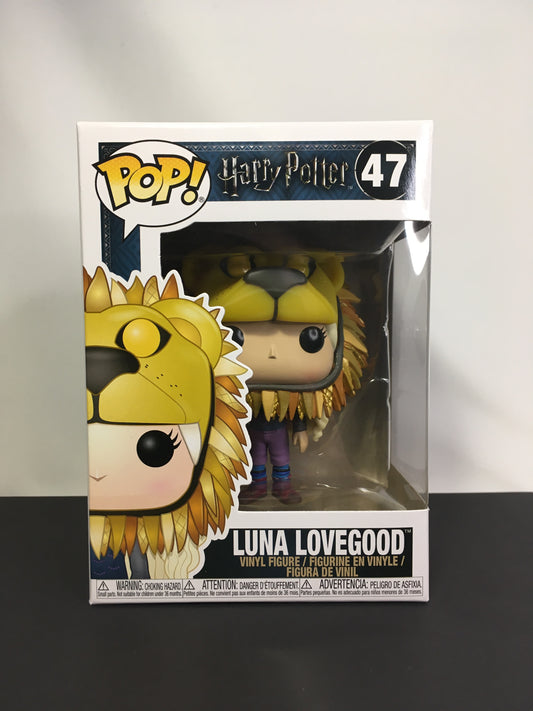 Funko Pop Luna Lovegood 47 with Lion Hat