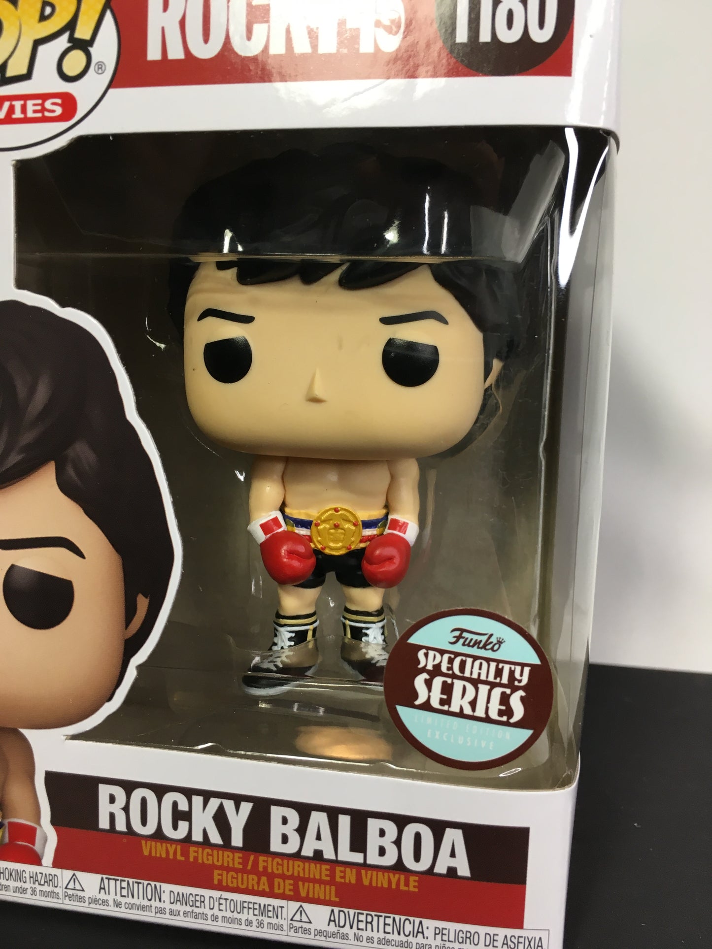 Funko Pop Rocky Balboa 1180 with Belt