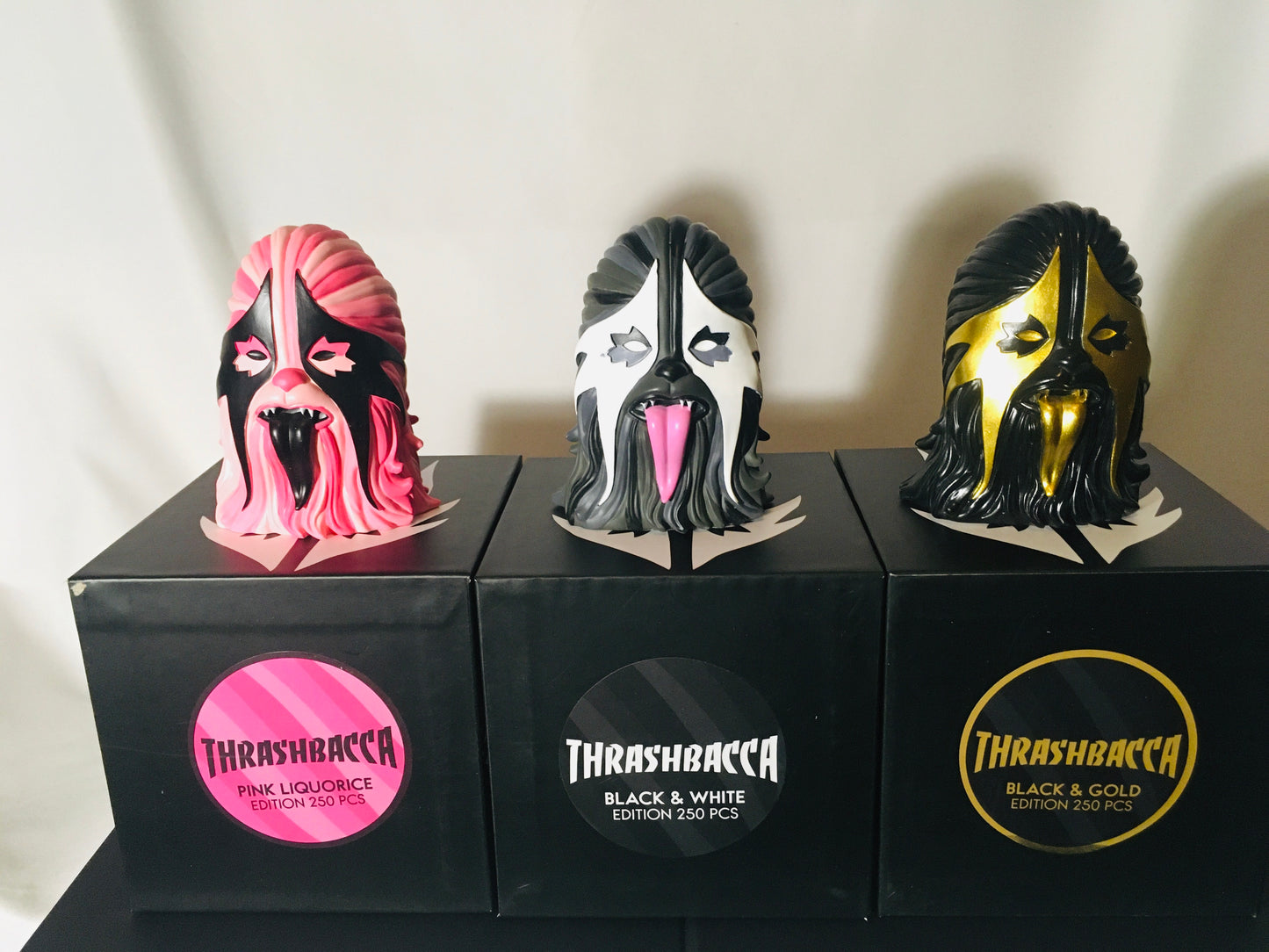 Thrashbacca statues IBREAKTOYS X Mintyfresh 4" & 8"