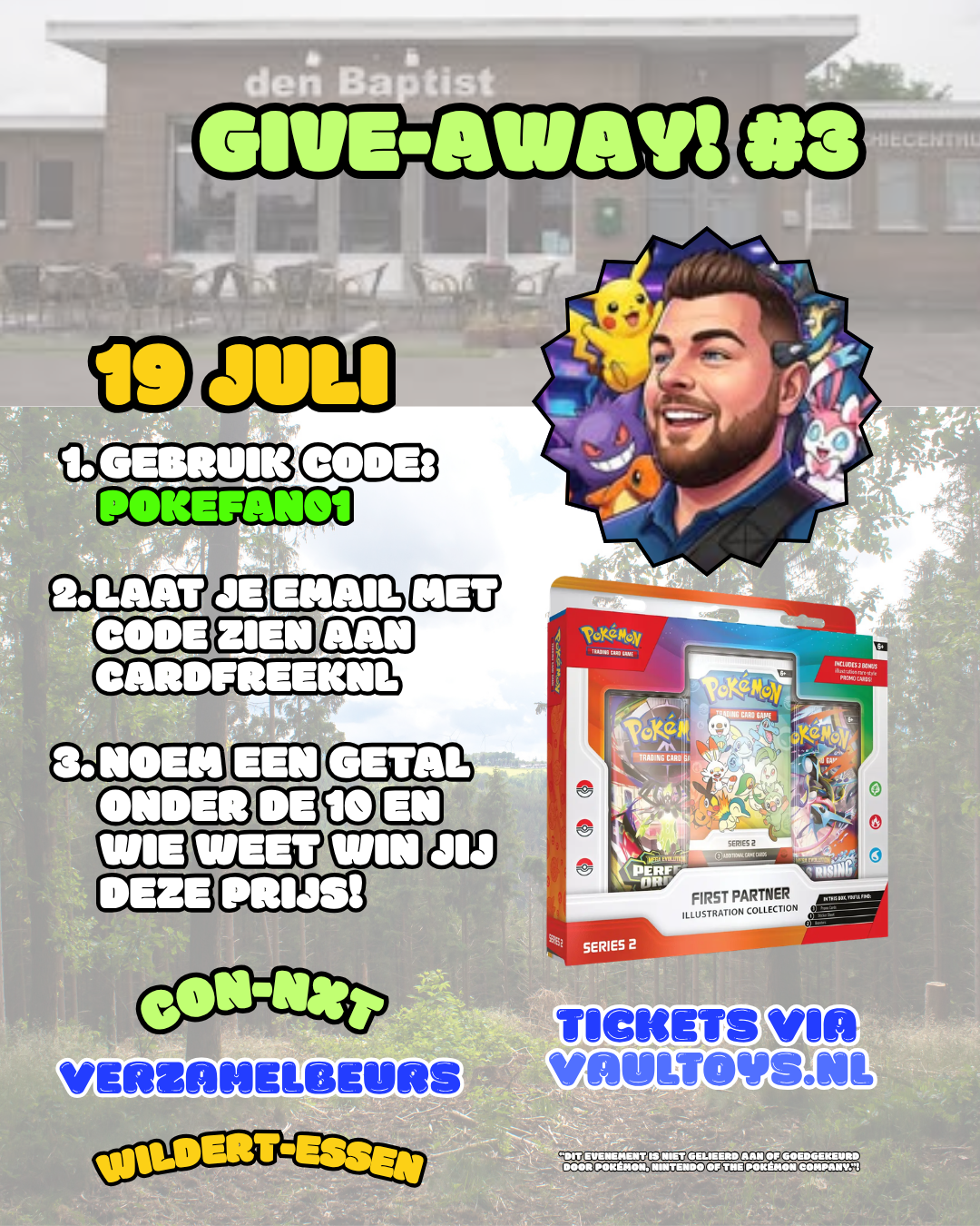 Tickets - 17, 18 en 19 juli - Pokémon Beurs Essen | Con-NXT