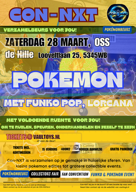 Tickets Con-NXT! Zaterdag 28 maart in de Hille, Oss