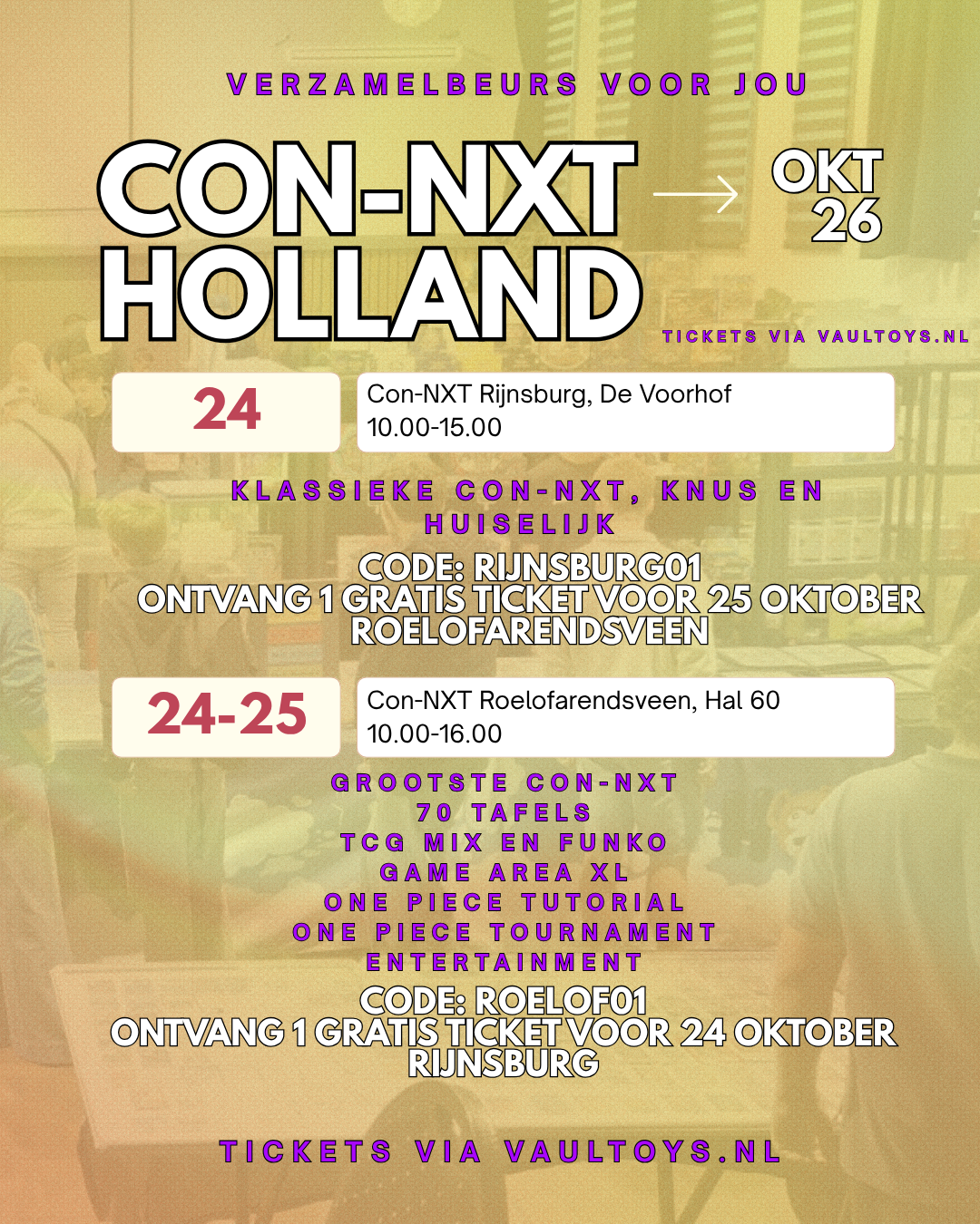 Ticket - Con-NXT Pokemon Beurs Rijnsburg