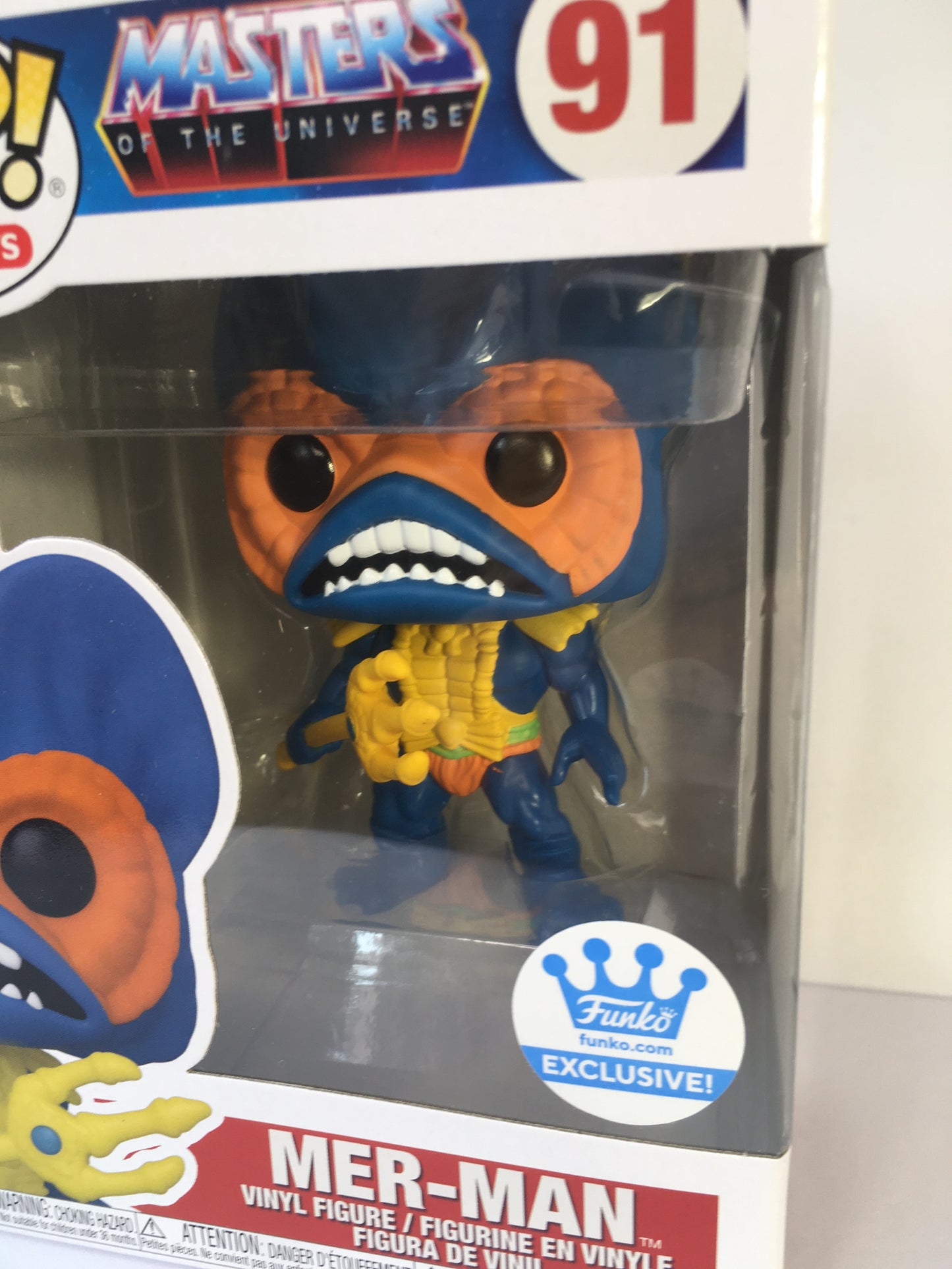 Funko Pop: Mer-Man 91 Funko Retro Exclusive Masters of the Universe