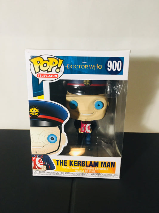 Vaulted Funko Pop! The Kerblam Man 900 Doctor Who - Pop! Television - Vaulted