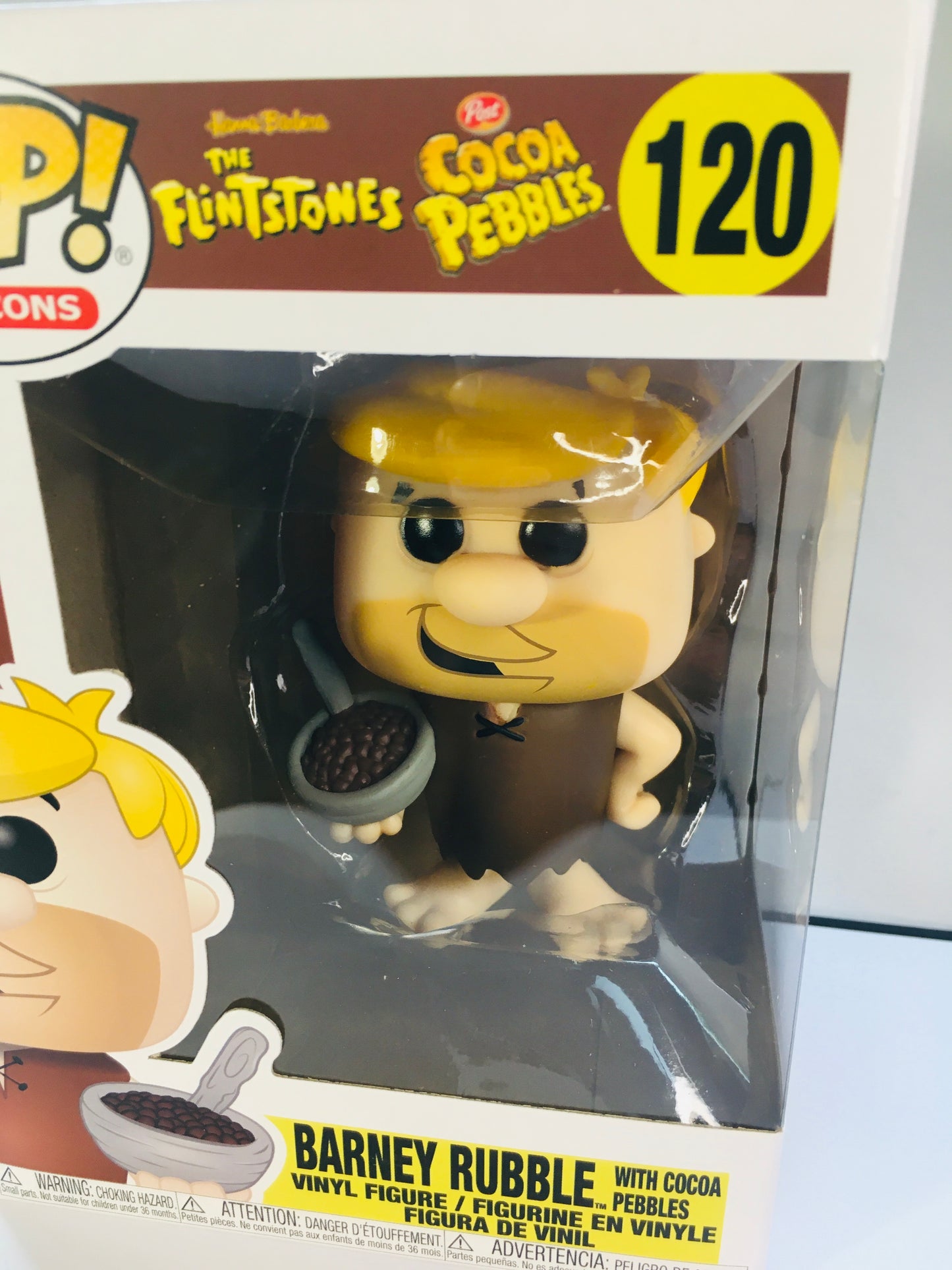 Vaulted Funko Pop Barney Rubble 120