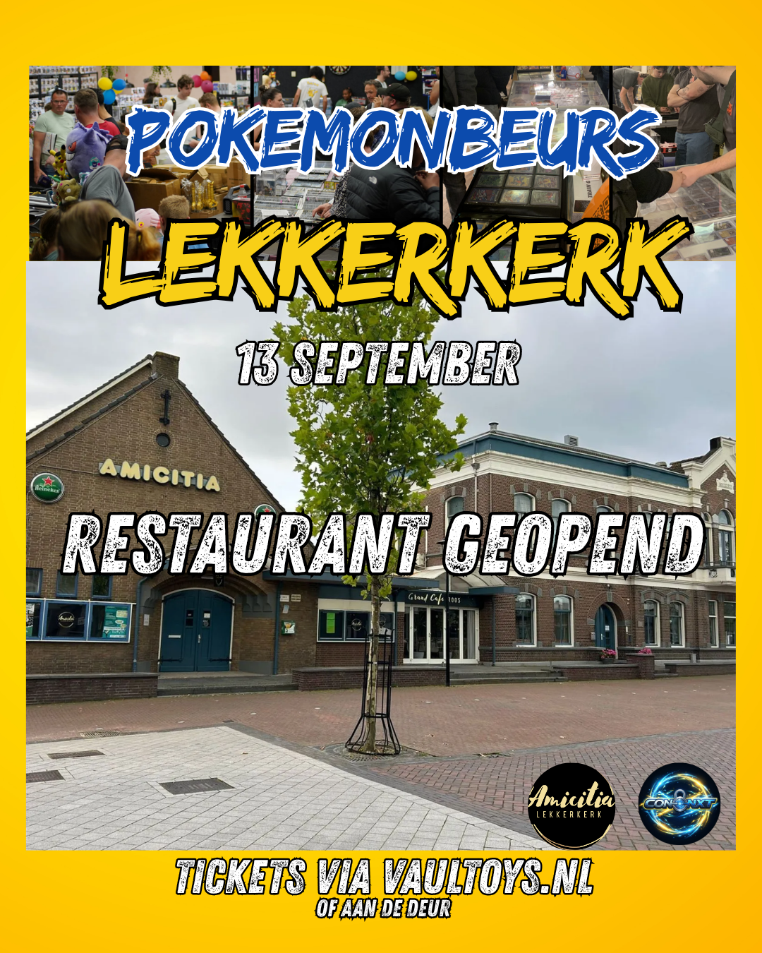 Tickets Pokemon Beurs Lekkerkerk 13 September | Con-NXT x Amicitia