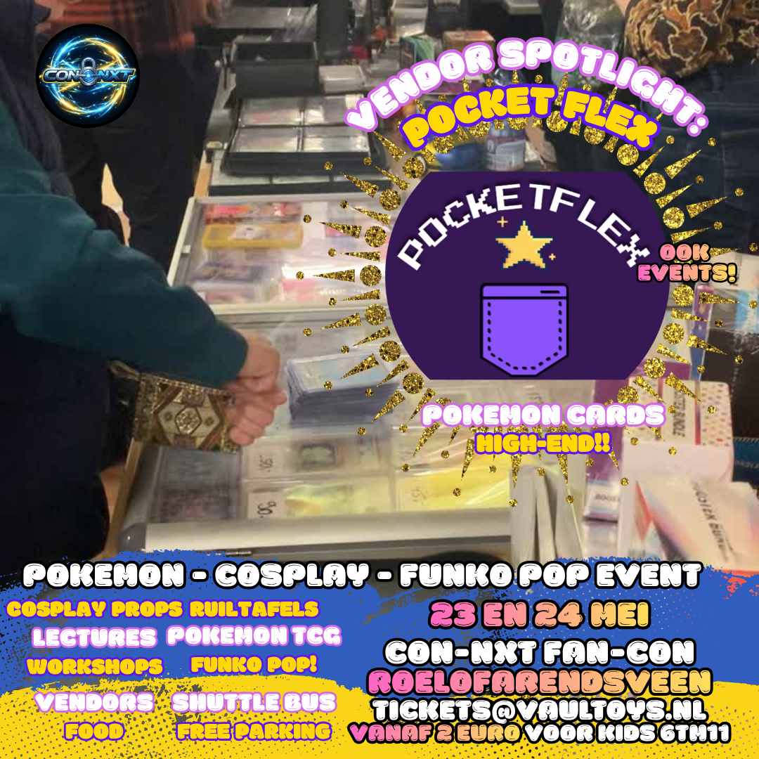 Tickets Con-NXT Roelofarendsveen | Pokémon - Funko - Cosplay Event
