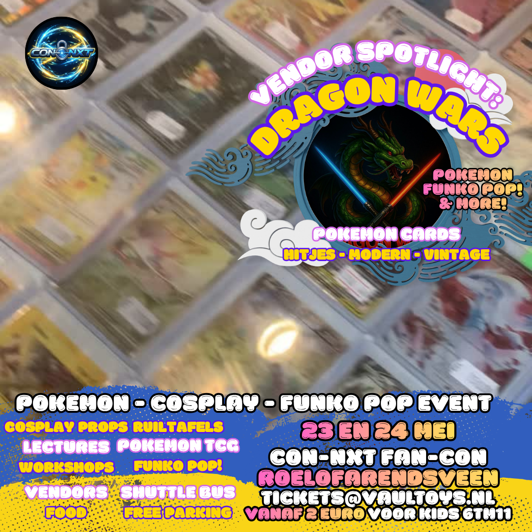 Tickets Con-NXT Roelofarendsveen | Pokémon - Funko - Cosplay Event