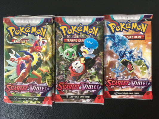 Backorder: Pokemon TCG Booster Scarlet & Violet