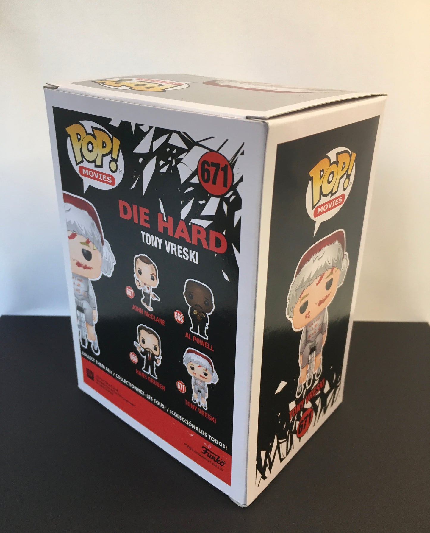 Vaulted Funko Pop Tony Vreski 671 Die Hard