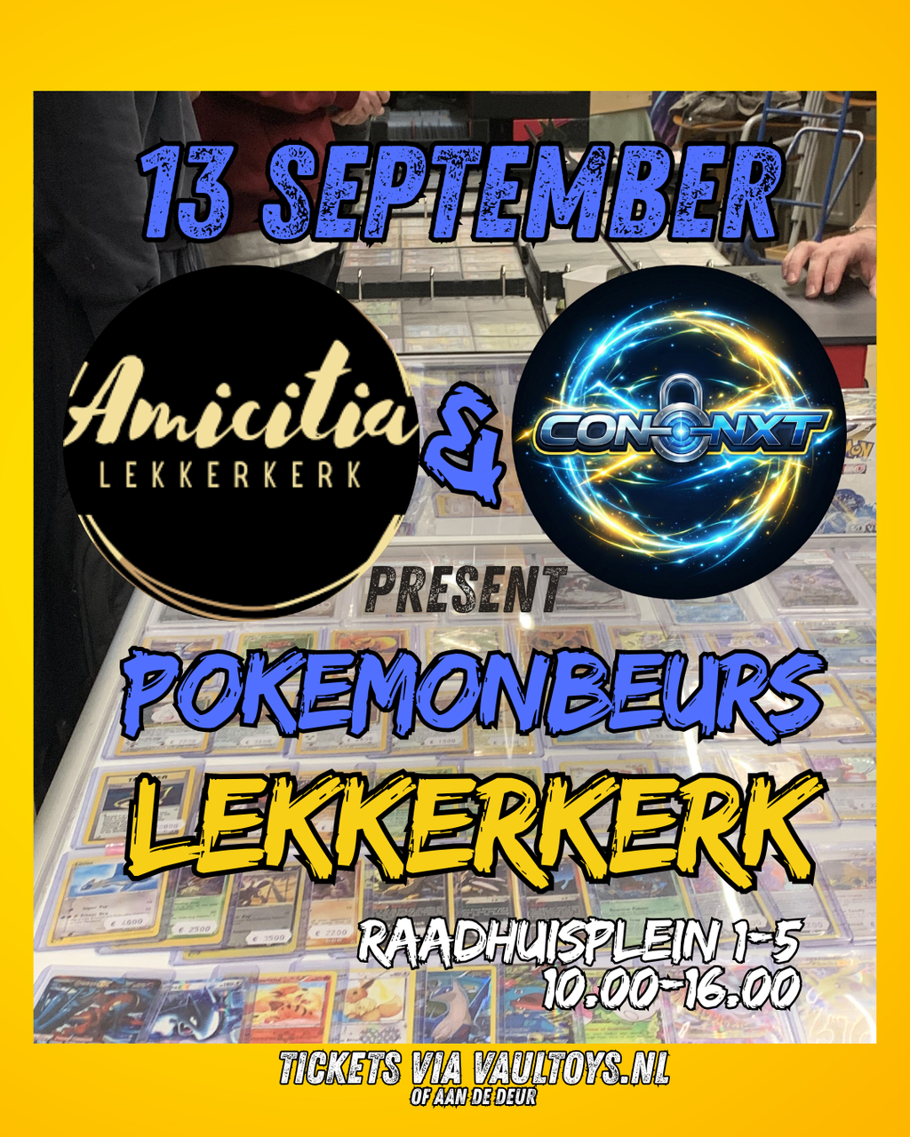 Tickets Pokemon Beurs Lekkerkerk 13 September | Con-NXT x Amicitia