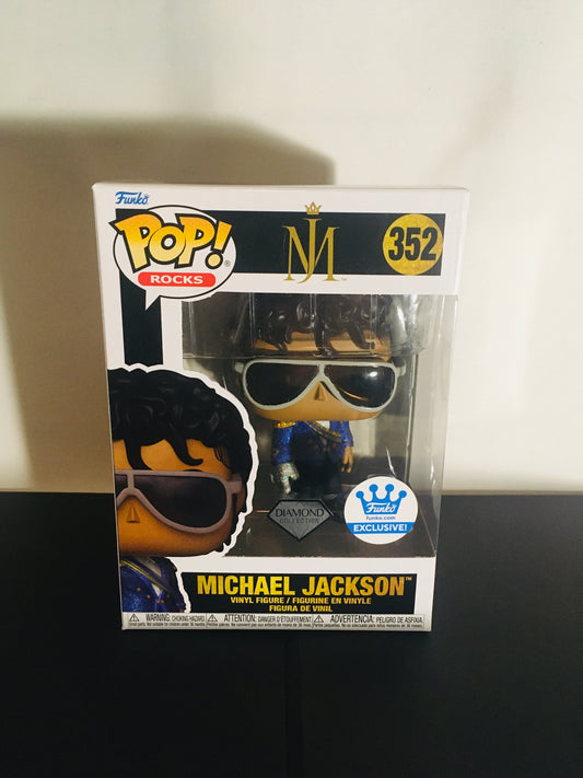 Funko Pop! Micheal Jackson 352 Diamond Exclusive Pop! Rocks