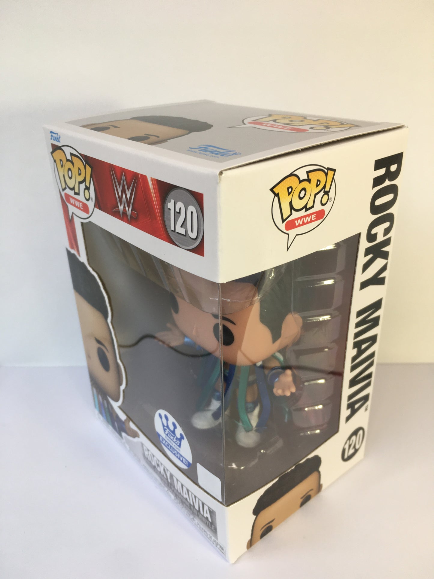 Funko Pop Rocky Maivia 120 Funko Exlusive WWE