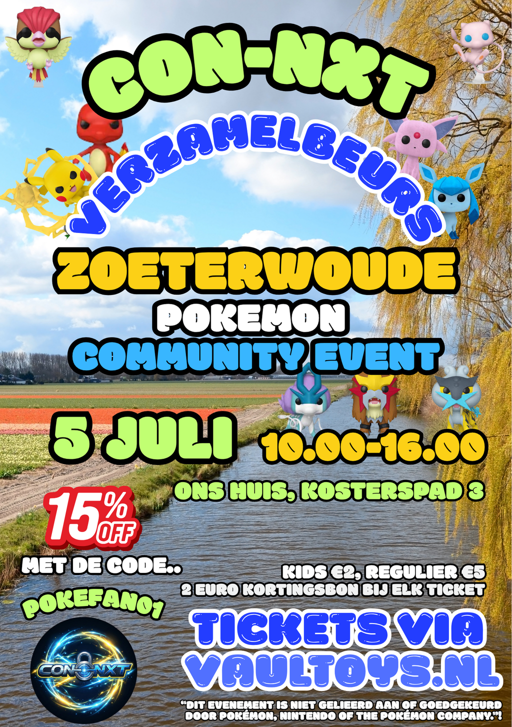 Tickets Con-NXT! Zondag 5 Juli, Zoeterwoude