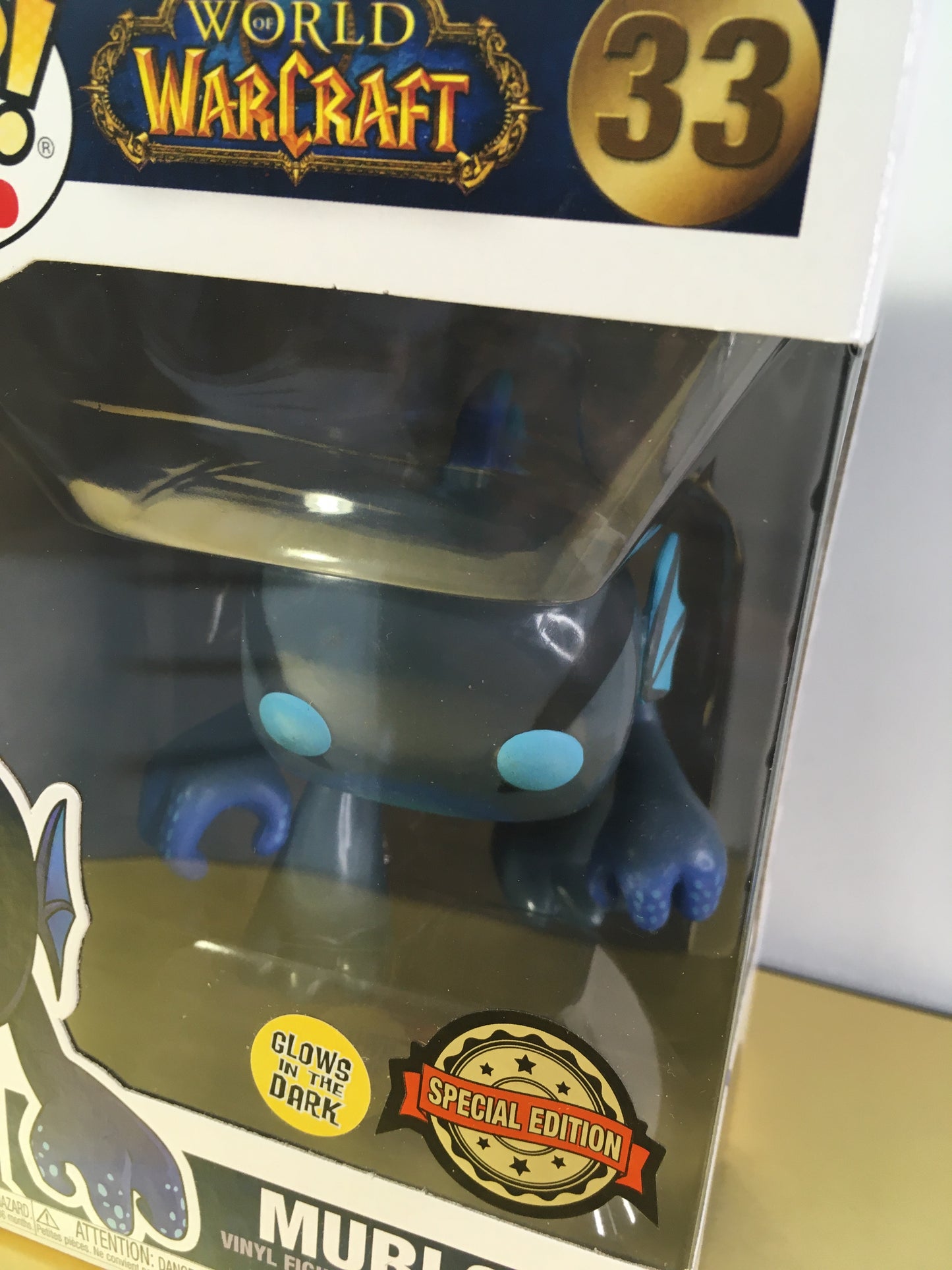 Vaulted Funko Pop Murloc 33 GITD