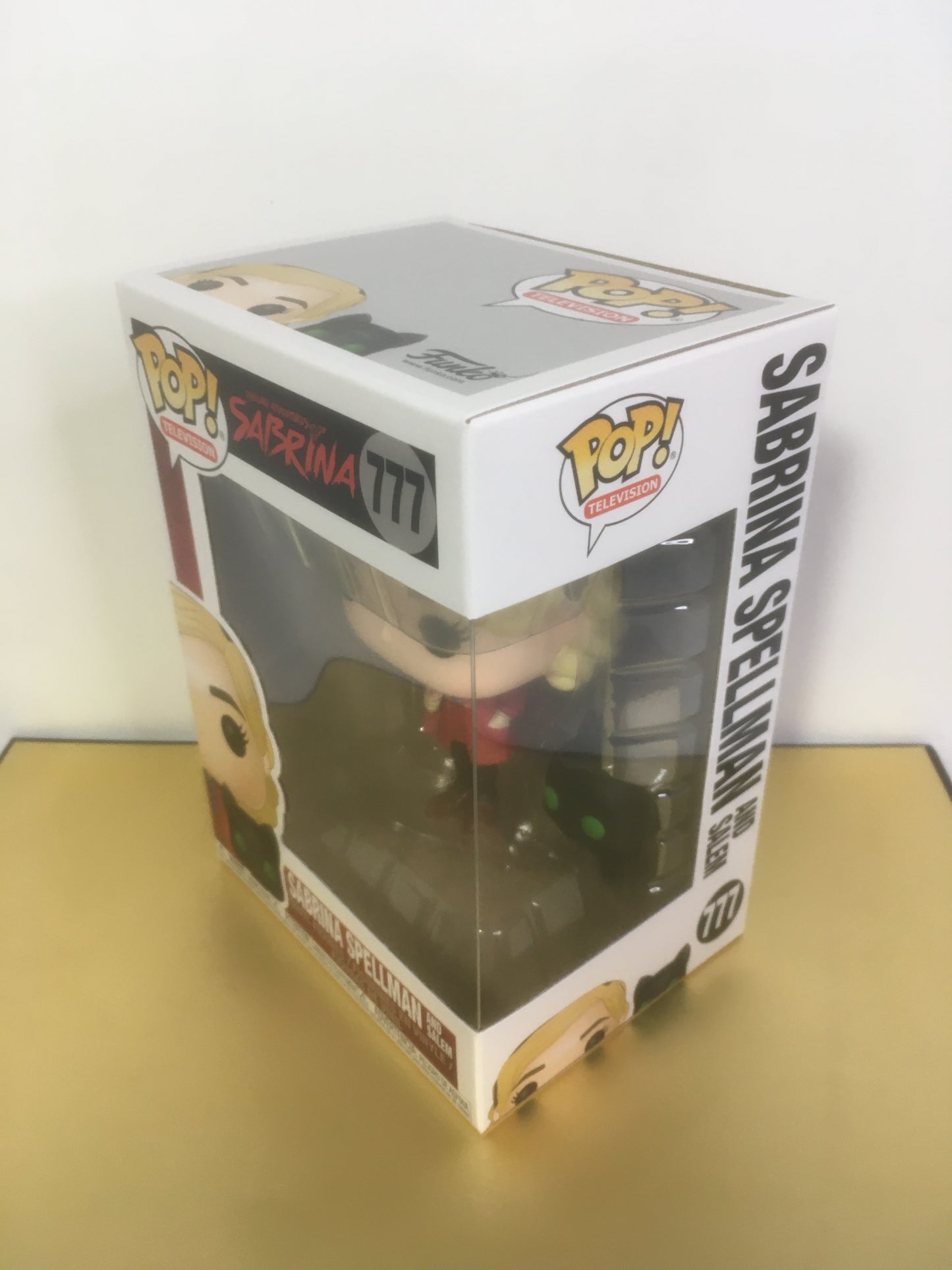 Funko Pop Sabrina Spellman and Salem 777