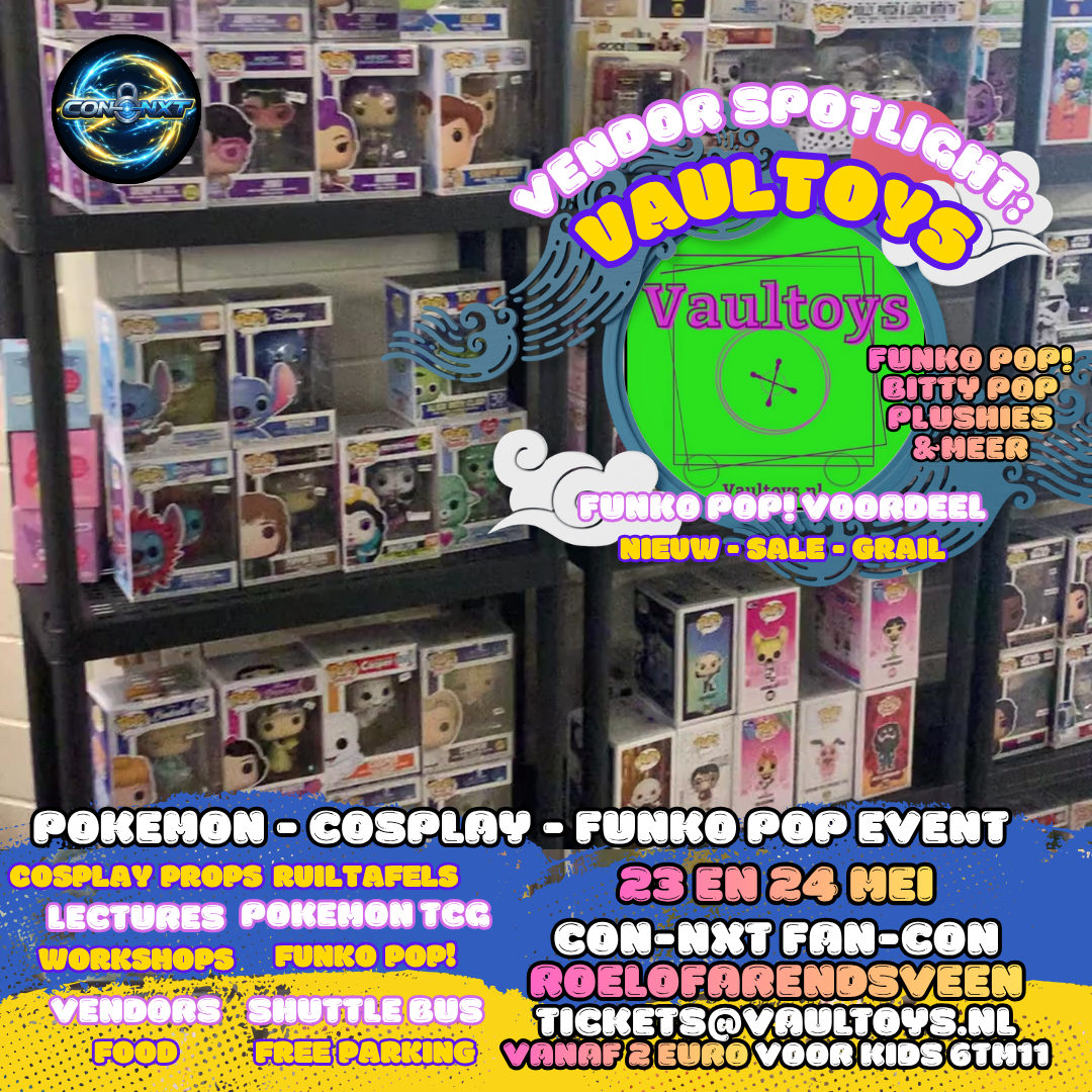Tickets Con-NXT Roelofarendsveen | Pokémon - Funko - Cosplay Event