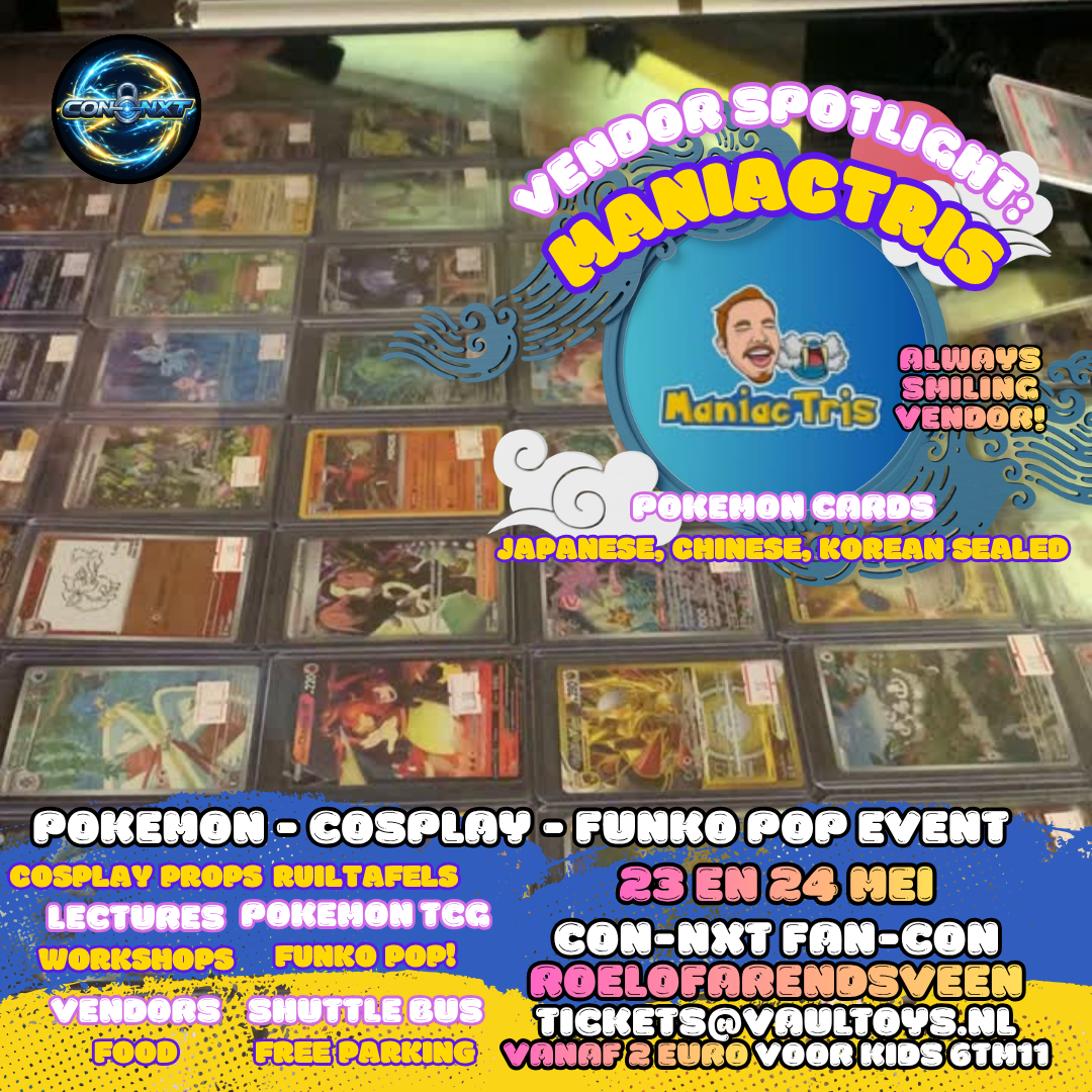 Tickets Con-NXT Roelofarendsveen | Pokémon - Funko - Cosplay Event