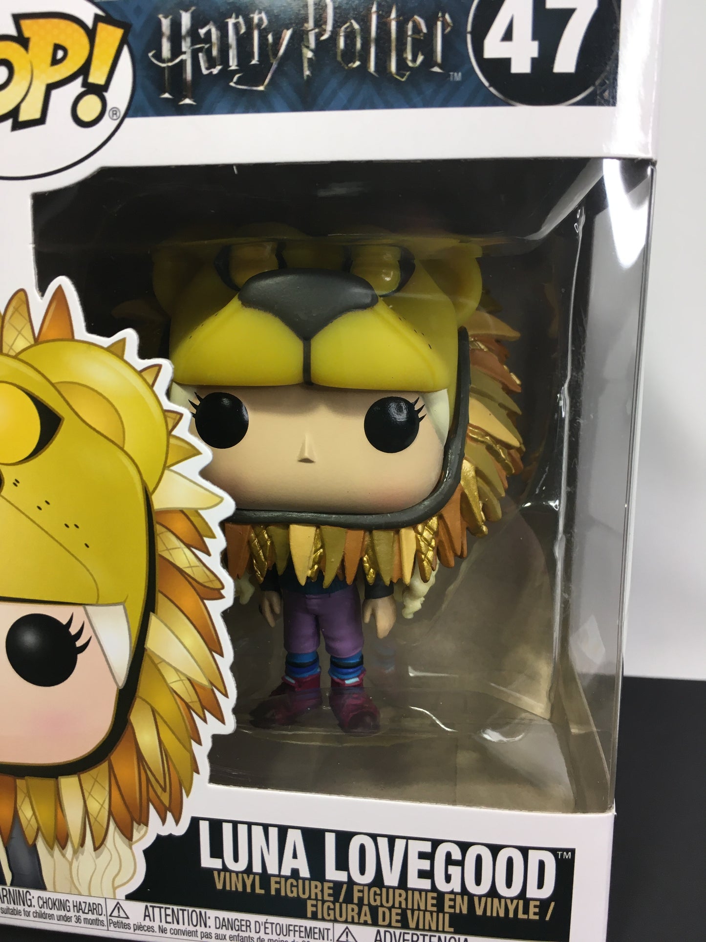 Funko Pop Luna Lovegood 47 with Lion Hat