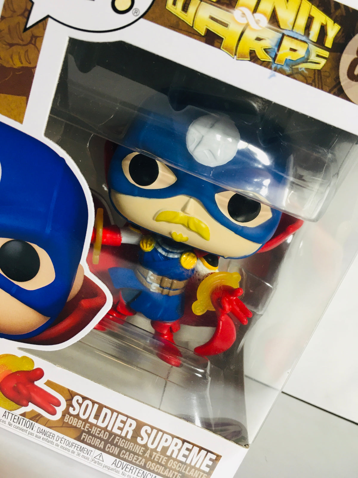 Funko Pop! Soldier Supreme 858 Infinity Warps Marvel