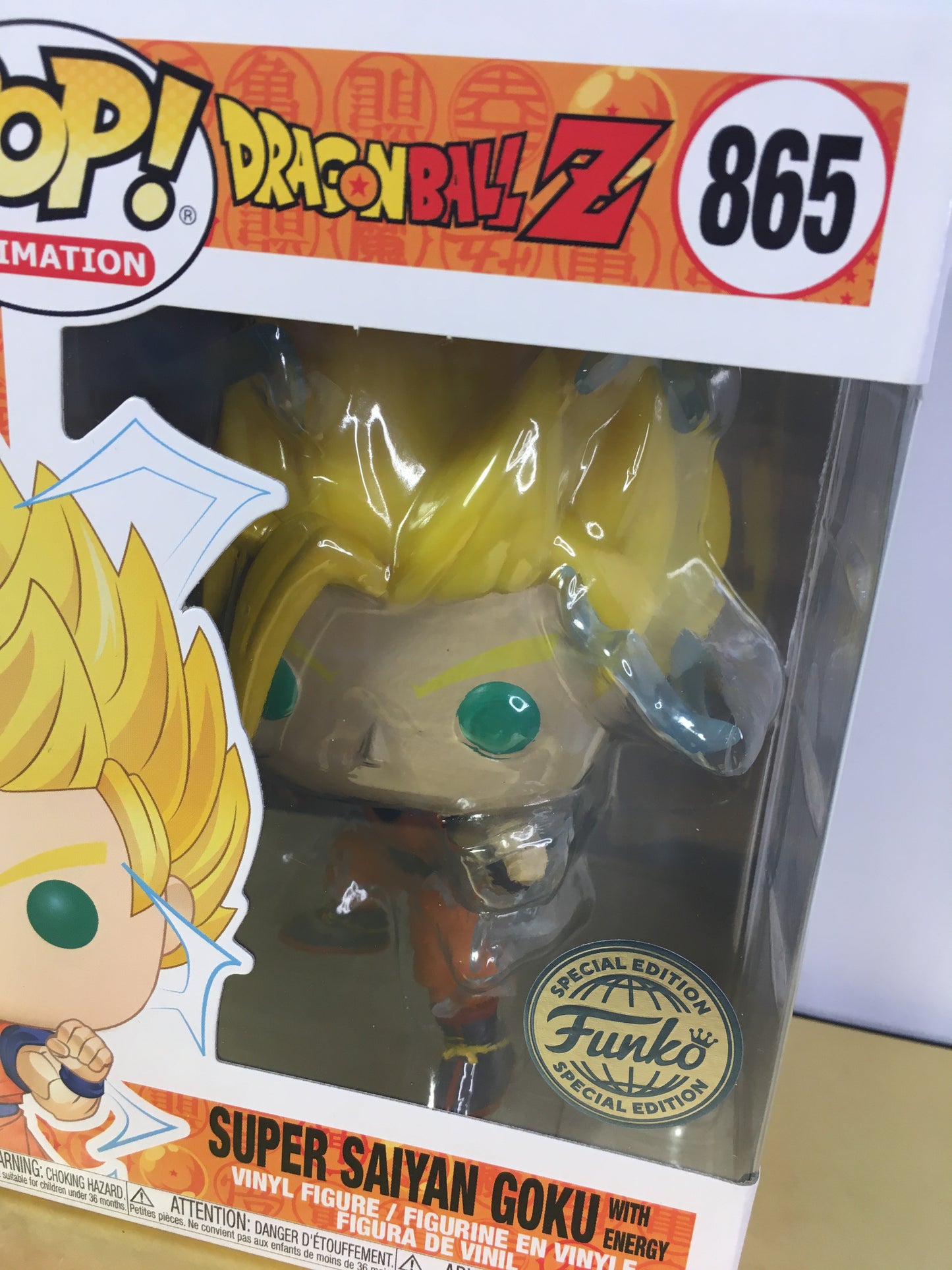 Funko Pop! Super Saiyan Goku with Energy 865
