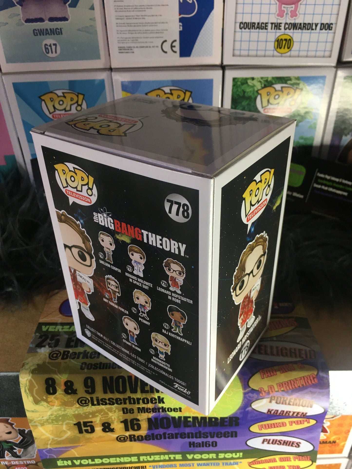 Funko Pop! Leonard Hofstadter 778 Big Bang Theory