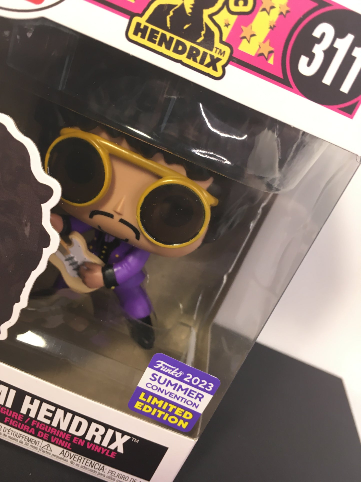 Vaulted Funko Pop Jimi Hendrix 311