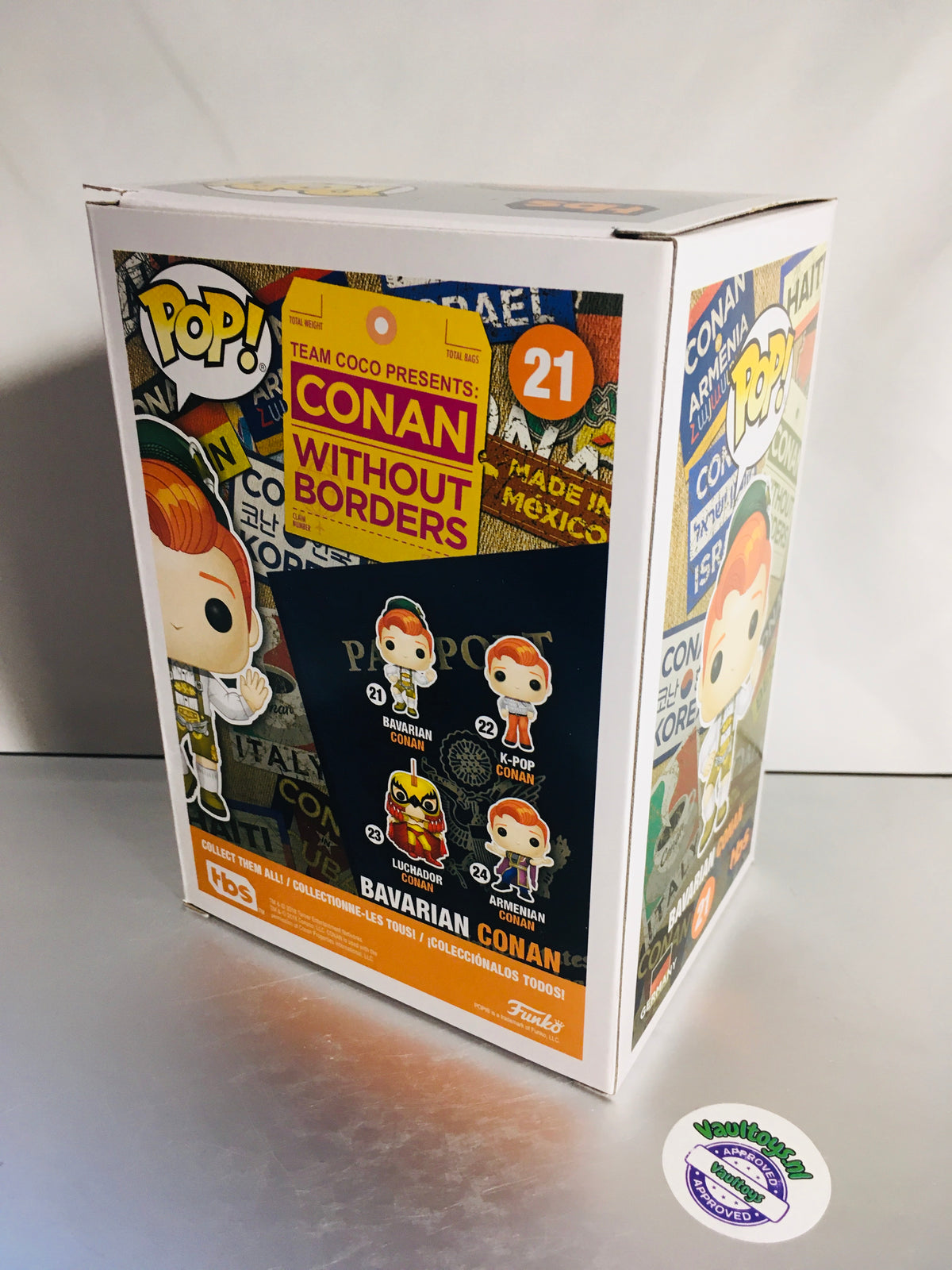 Funko Pop! Conan O'Brien 21 TBS Conan Zonder Grenzen