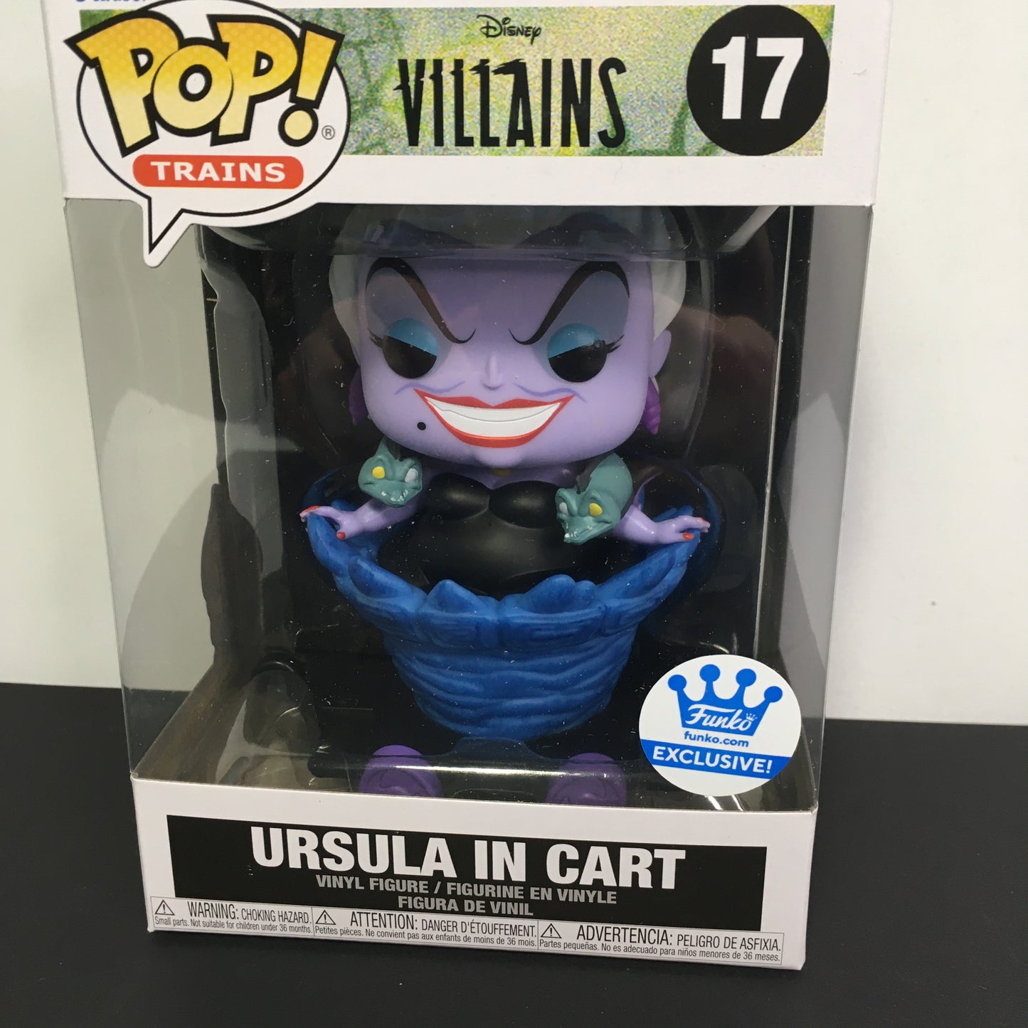 Funko Pop Ursula in Cart 17 Disney Villains