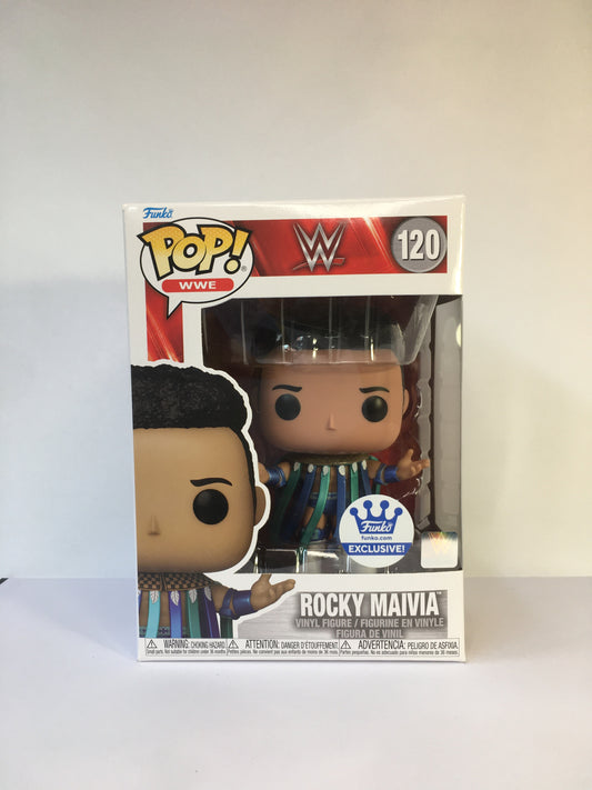 Funko Pop Rocky Maivia 120 Funko Exlusive WWE