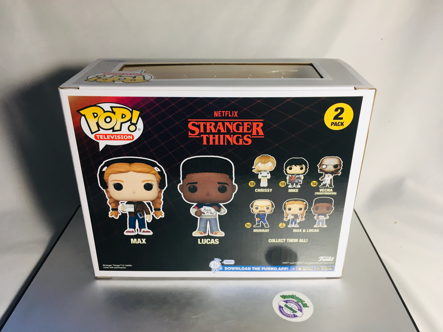 Funko Pop! Max & Lucas 2 Pack Stranger Things